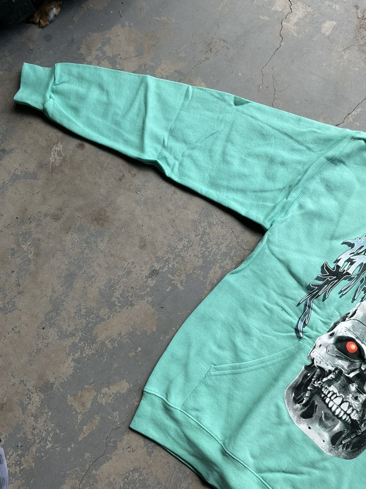 Gnarcotic Gnarcotic Lil Gnar Robot Skull Hoodie Turquoise Size US M / EU 48-50 / 2 - 3 Thumbnail