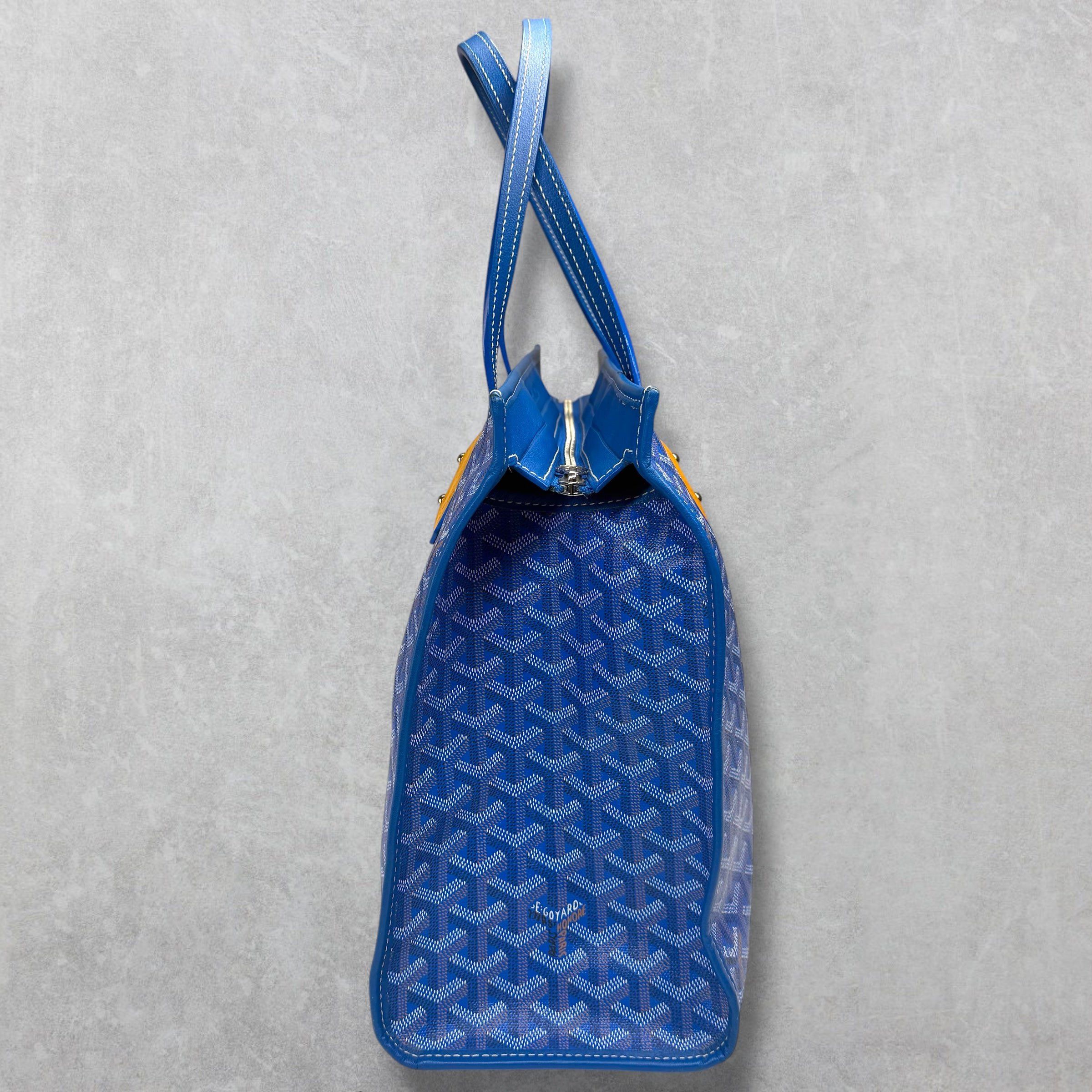 Goyard Goyard Sky Blue Marquises Tote Bag Size ONE SIZE - 4 Thumbnail