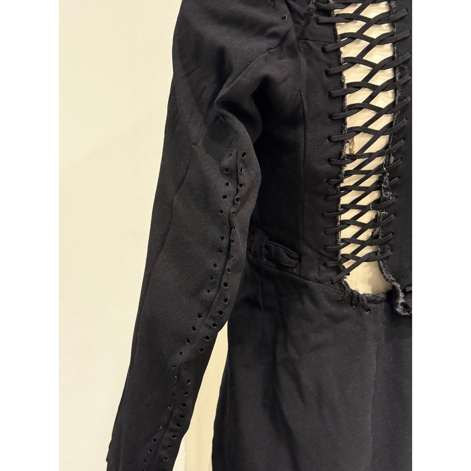 Comme des Garcons A/W 2004 Comme des Garçons deconstructed lace-up jacket Size US S / EU 44-46 / 1 - 5 Thumbnail