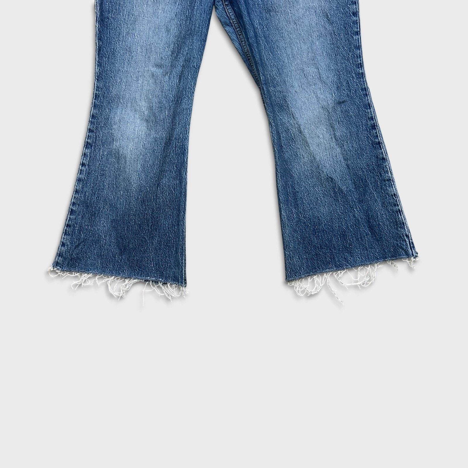 Levi's Levi's 70s High Flare Jeans Womens 31x24 Distressed Denim Size 31" - 4 Thumbnail