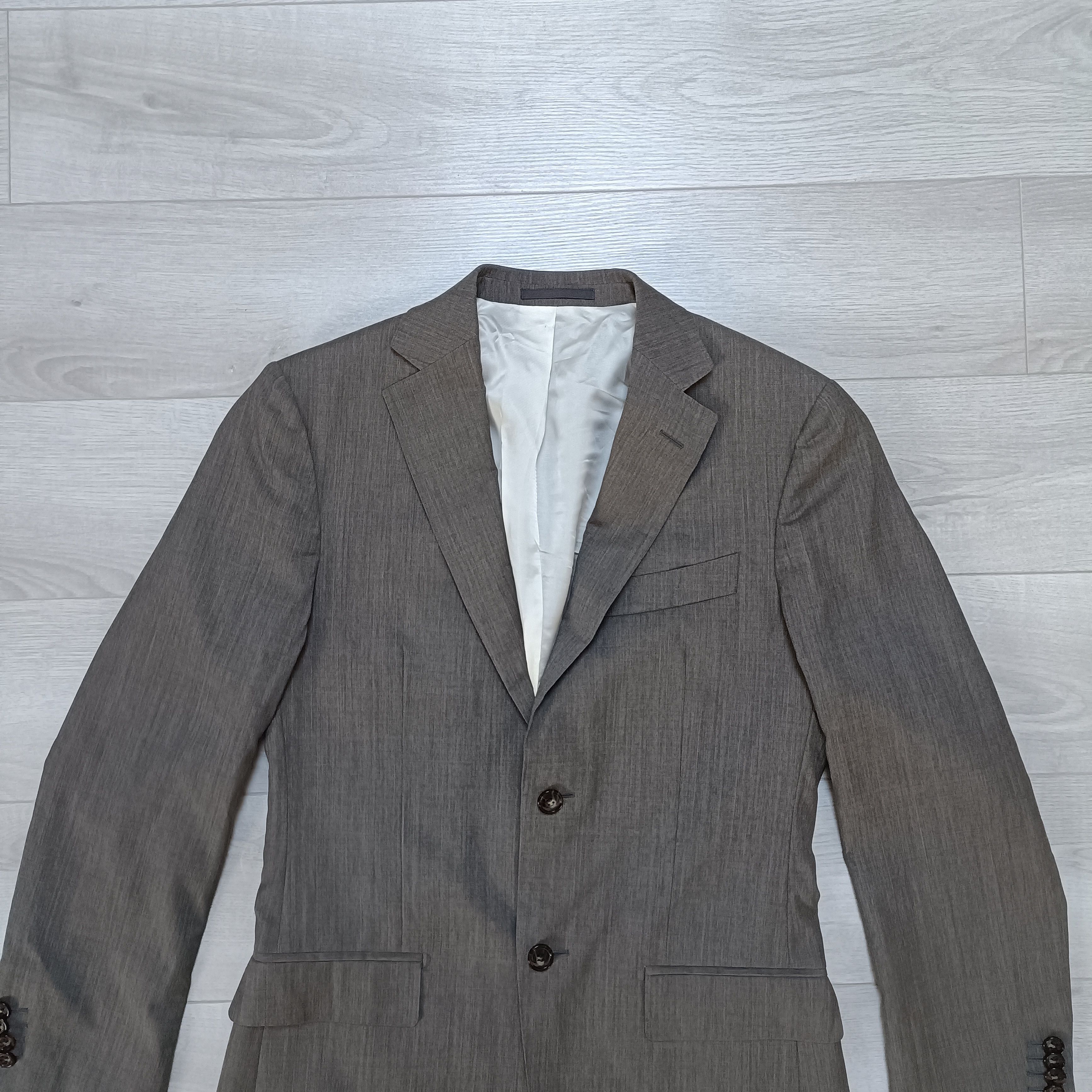 Suitsupply Men's Brown Wool Sport Jacket ! Size US S / EU 44-46 / 1 - 3 Thumbnail