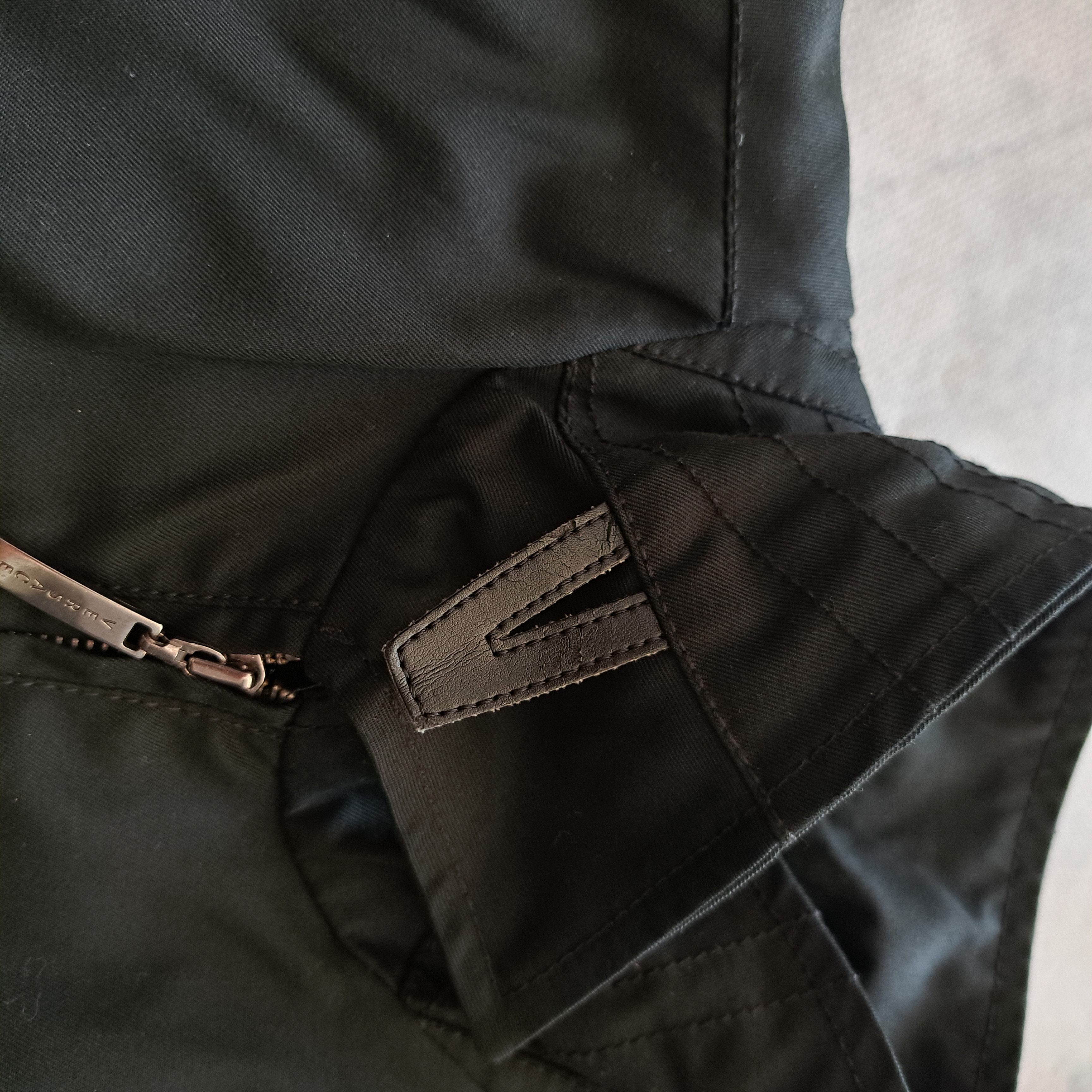 Other Versace Black Work Jacket Boxy Fit Archive Designer Size US L / EU 52-54 / 3 - 11 Thumbnail
