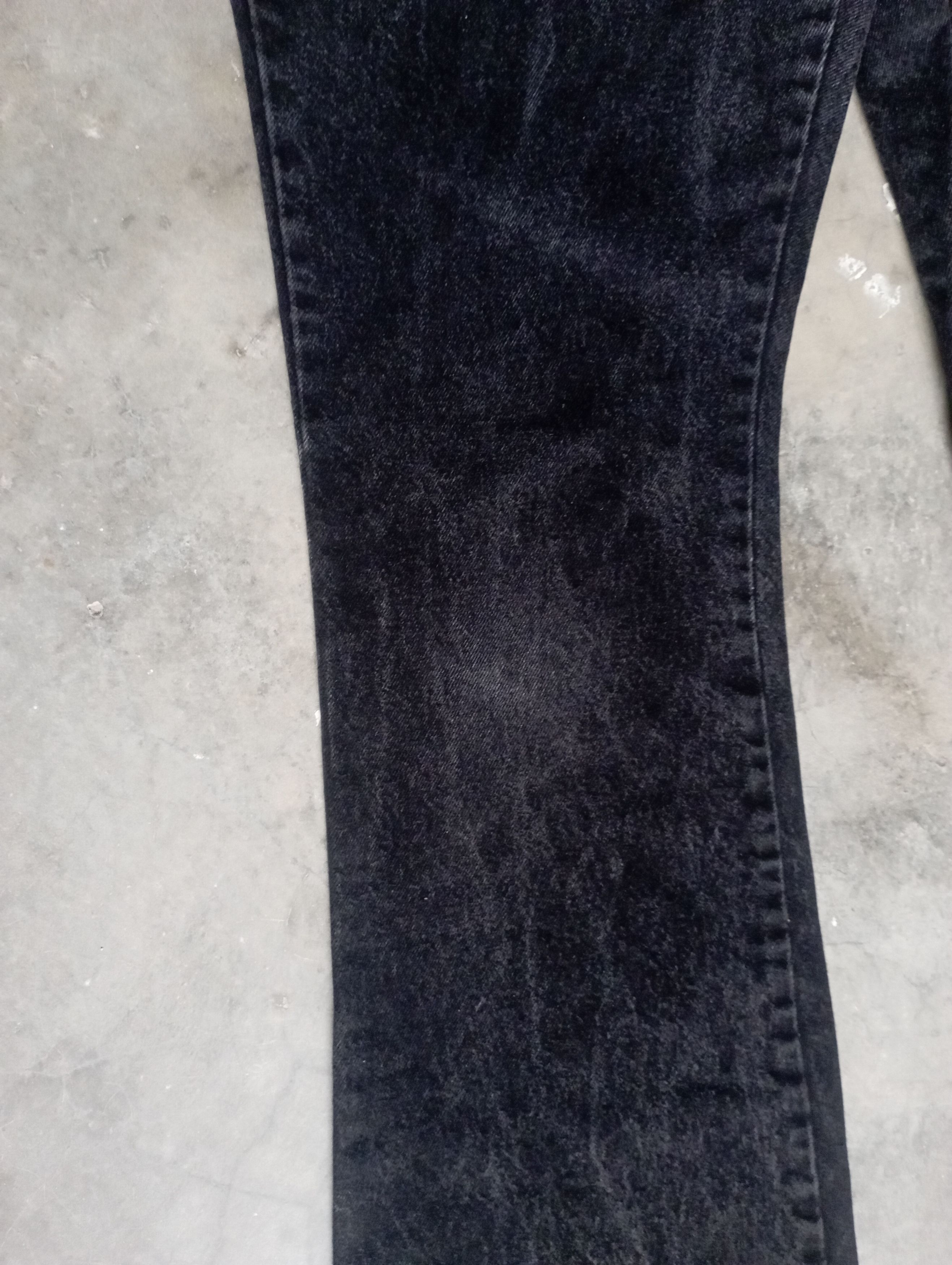 If Six Was Nine 1990 Made In USA Talon Zip BOSS Flared Jeans Size US 31 - 7 Thumbnail