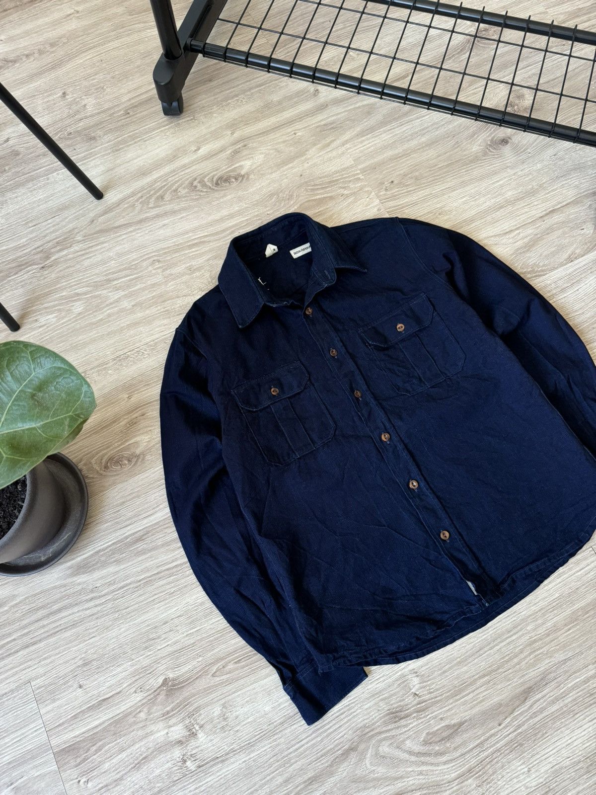 Indigofera Indigofera Blue Button Up Shirt Size US S / EU 44-46 / 1 - 4 Thumbnail