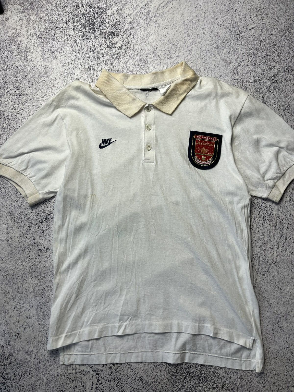 Nike Vintage Nike Arsenal Distressed Palo Sportswear Size S Size US S / EU 44-46 / 1 - 3 Thumbnail