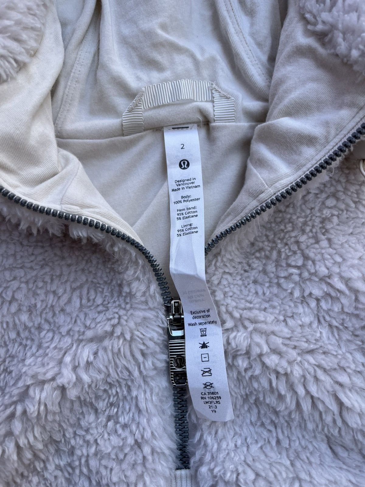 Lululemon Lululemon hoodie scuba sherpa cropped half zipper Size S / US 4 / IT 40 - 4 Thumbnail