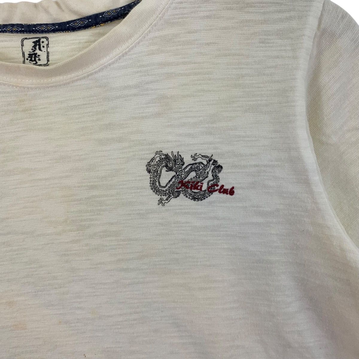 Vintage Vintage JAPAN TRADITIONAL DRAGON Kiki Club Tee Shirt Top Size M / US 6-8 / IT 42-44 - 4 Thumbnail