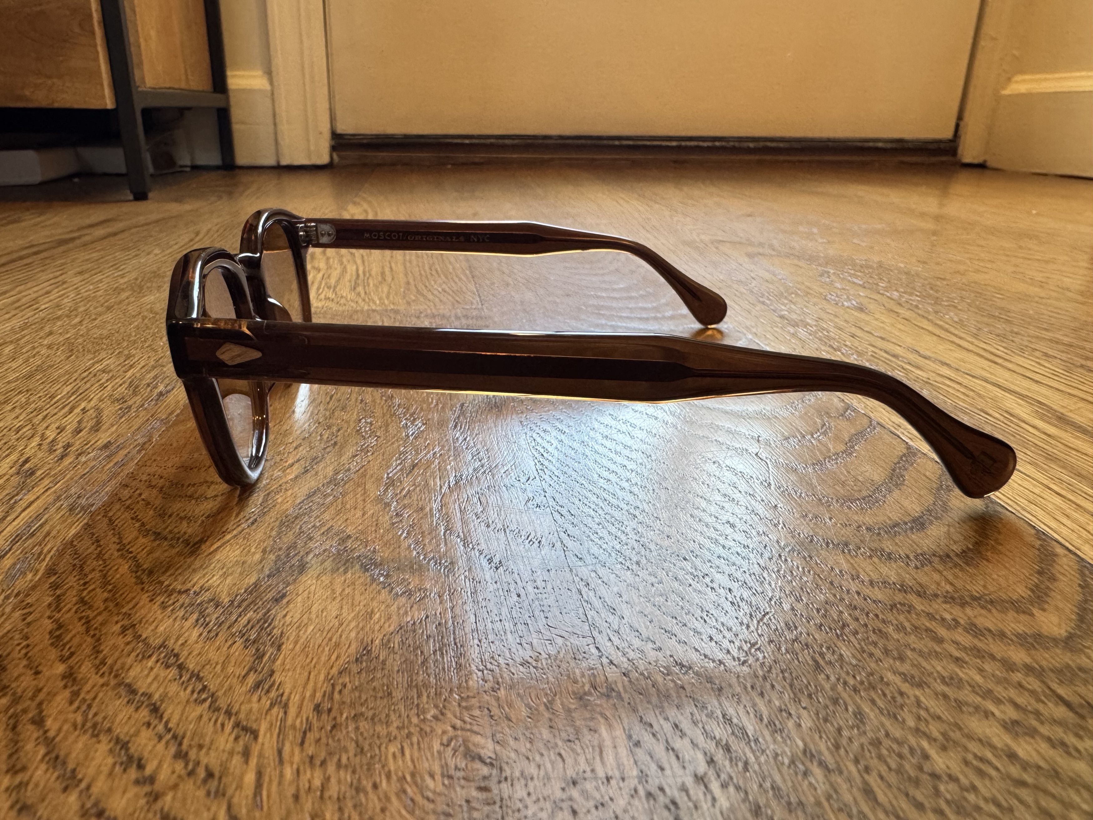 Moscot Moscot Lemtosh Monochrome Brown Sunglasses 46 mm (Average) Size ONE SIZE - 17 Thumbnail