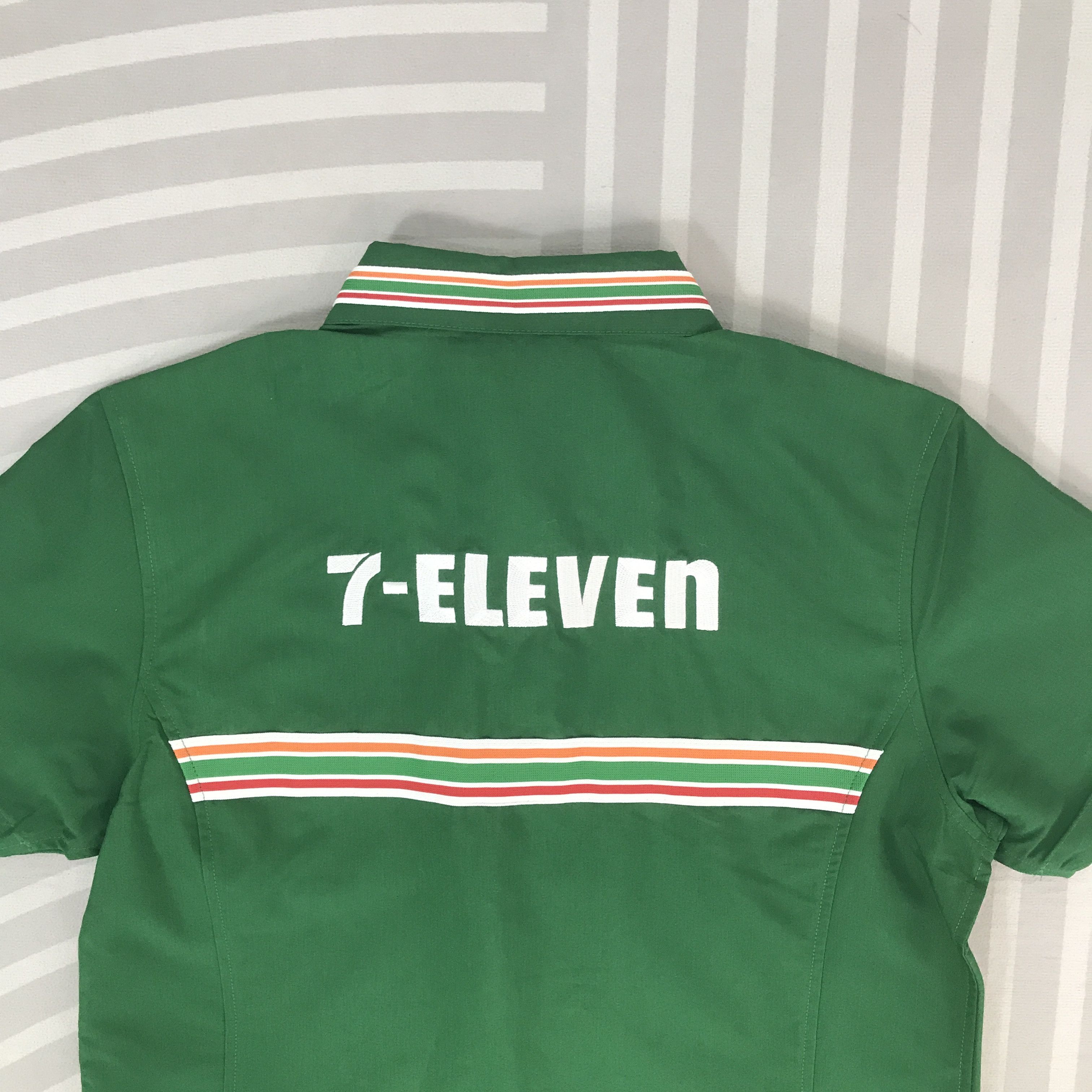Japanese Brand Vintage 7 Eleven uniform shirt Jacket Size US M / EU 48-50 / 2 - 4 Thumbnail