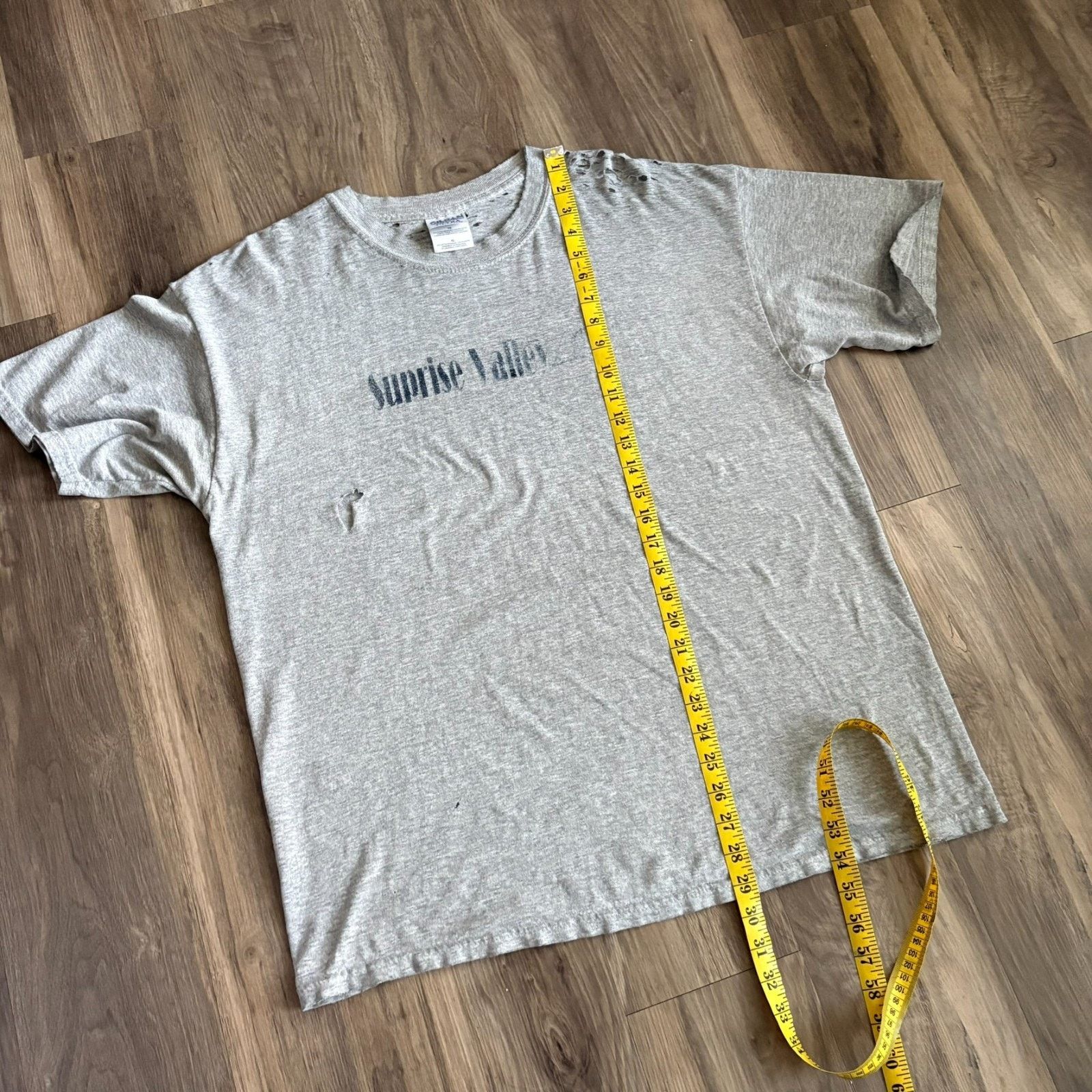 Vintage Vintage Super Thrashed Distressed Worn Zombi T-Shirt Size XL Size US XL / EU 56 / 4 - 5 Thumbnail