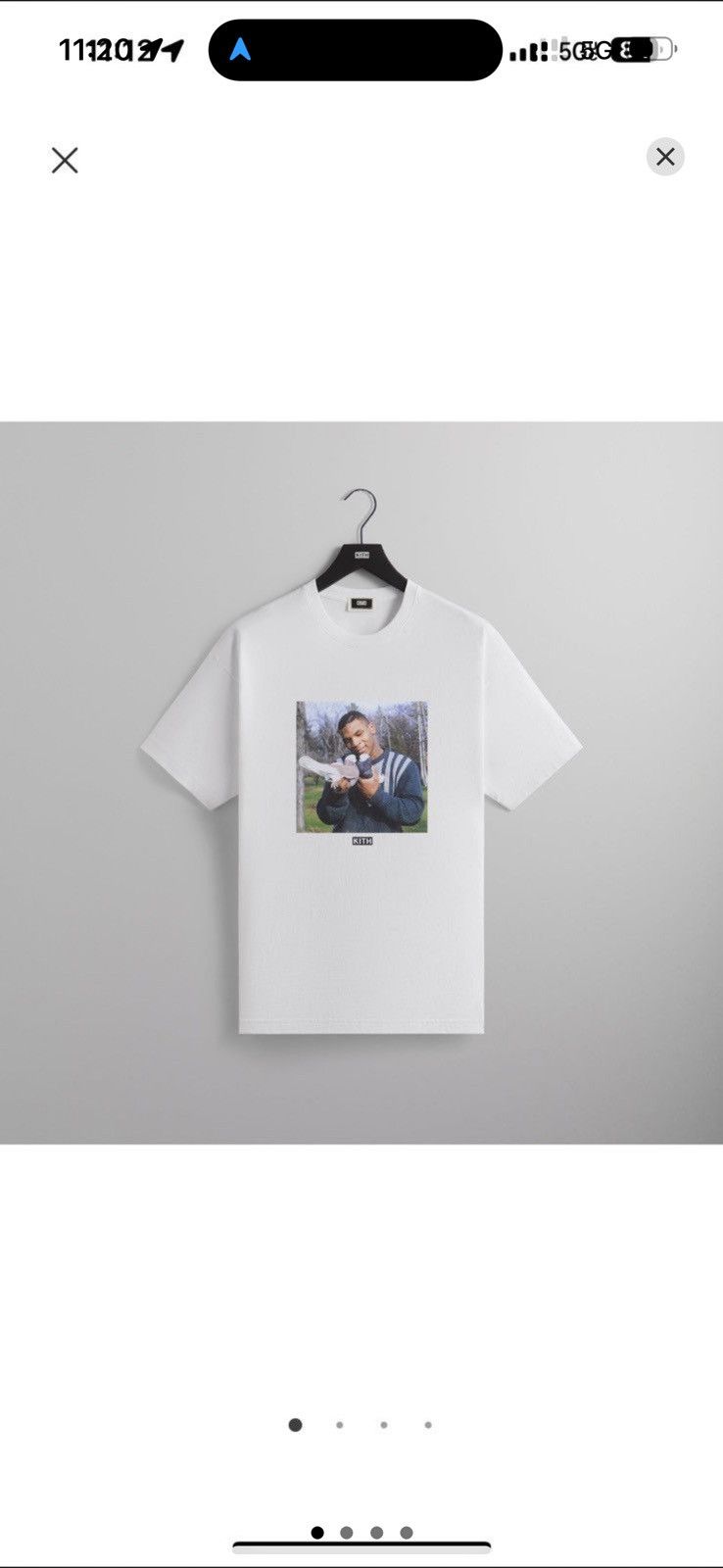 Kith for Mike Tyson Vintage Tee - White