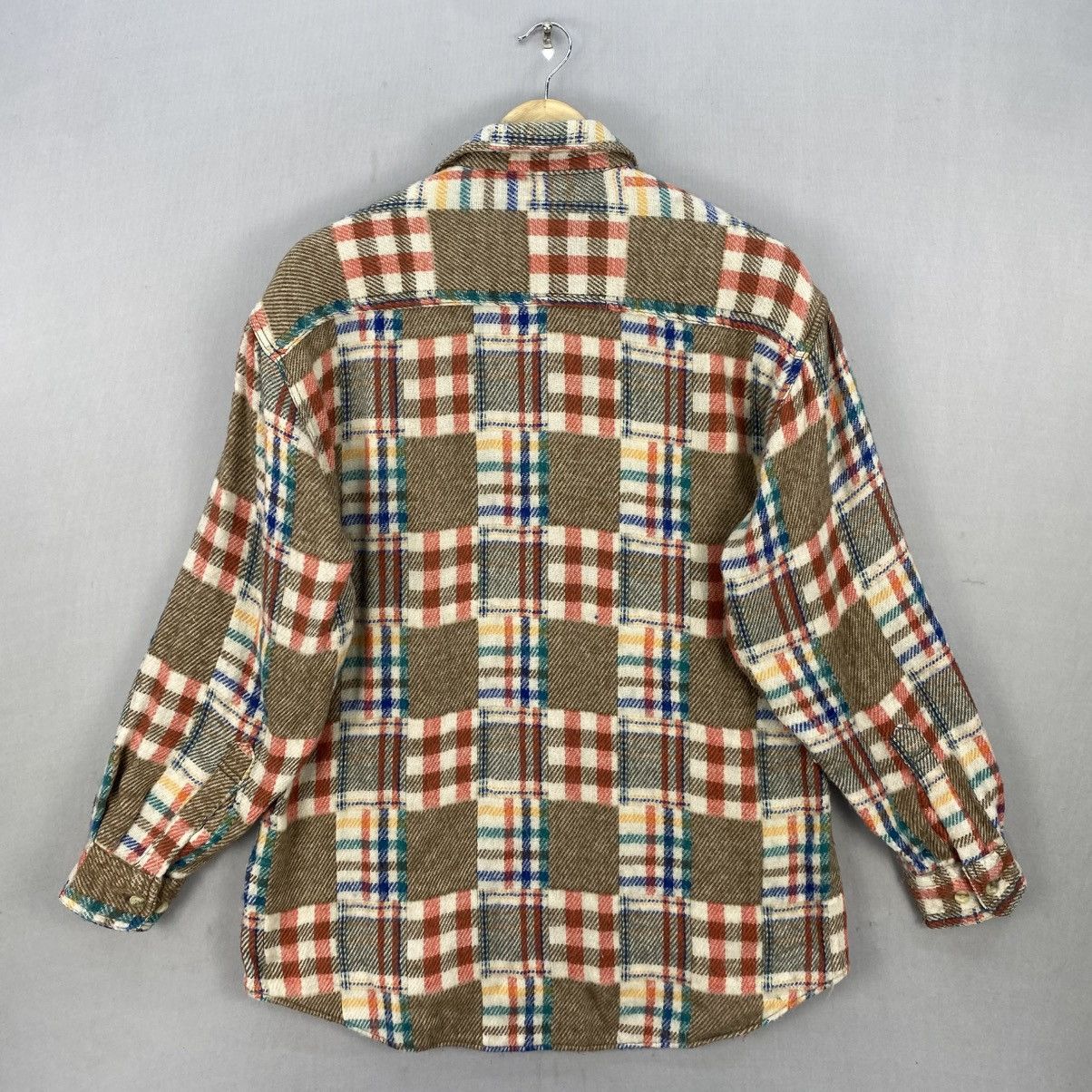Flannel Vintage Dodgest Flannel Checkered Pattern Size US M / EU 48-50 / 2 - 4 Thumbnail