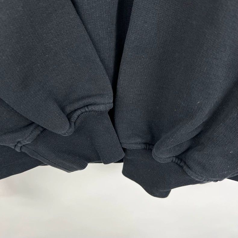 Balenciaga Balenciaga Homme embroidery black round neck hoodie Size US M / EU 48-50 / 2 - 6 Thumbnail