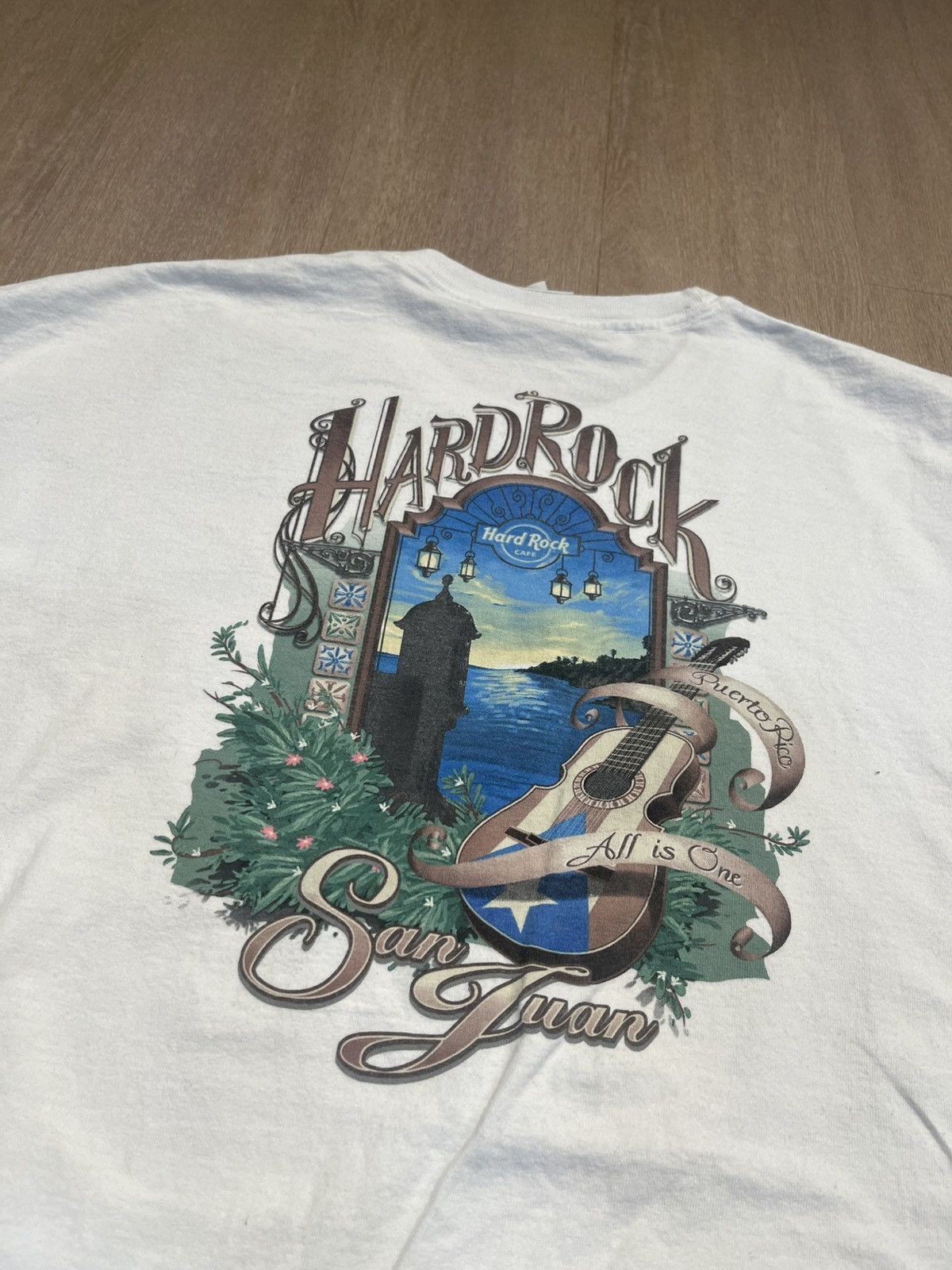 Vintage Vintage Hardrock Shirt XL Size US XL / EU 56 / 4 - 1 Thumbnail