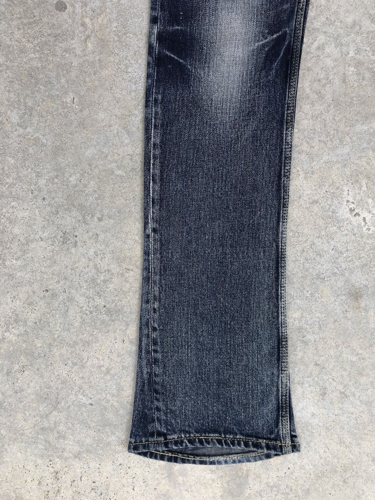 If Six Was Nine Japanese Rielabo Flared Jeans Distressed Jeans Size US 32 / EU 48 - 6 Thumbnail
