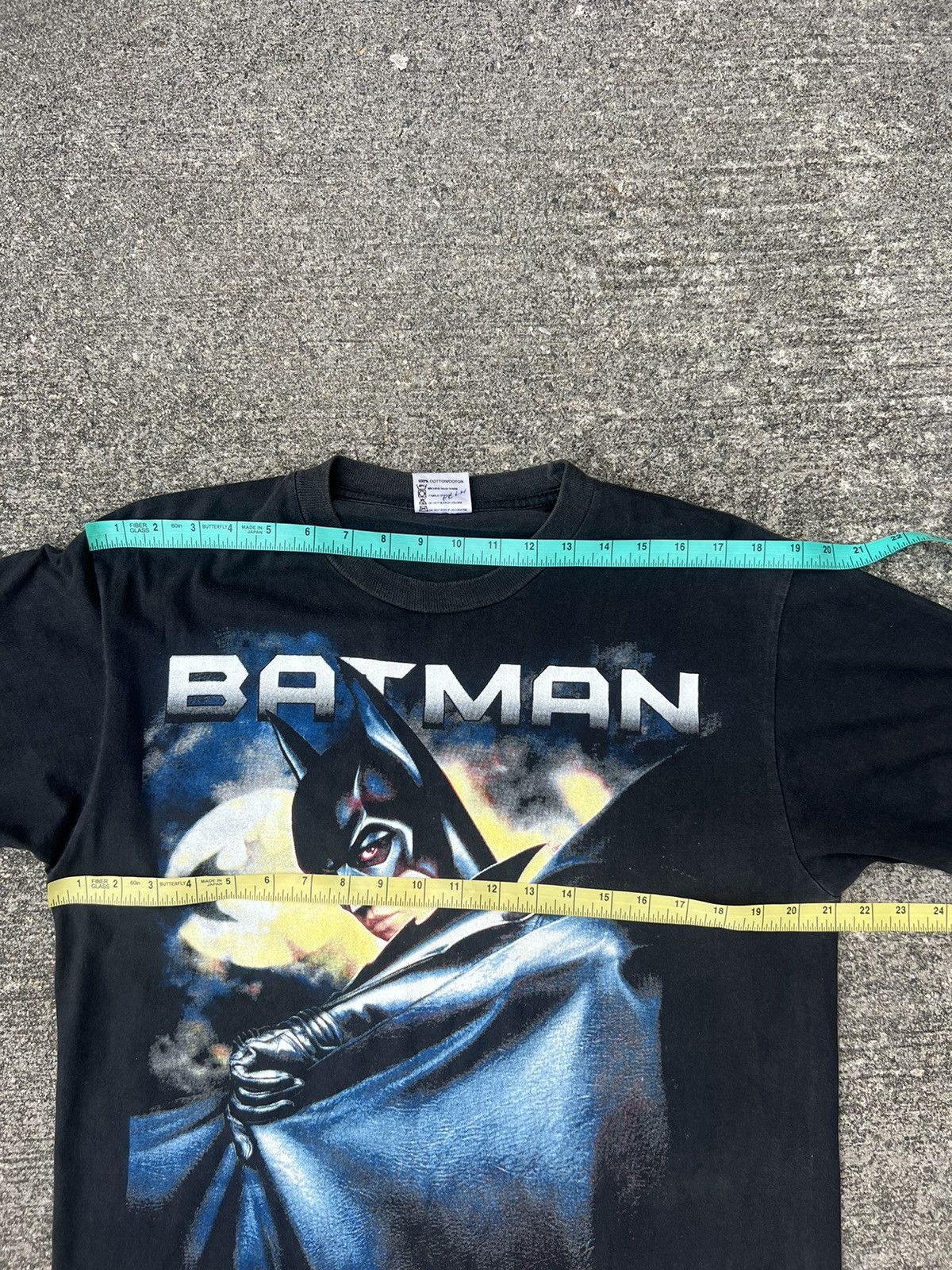 DC Comics × Vintage Vintage 90s Batman Forever Val Kilmer Bootleg Fade Black tee Size US L / EU 52-54 / 3 - 3 Thumbnail