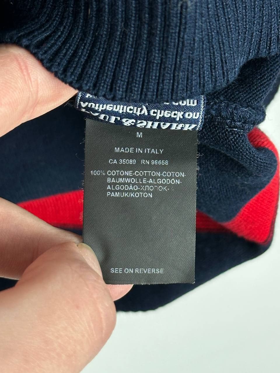 Paul & Shark × Vintage Paul Shark VINTAGE OLD MONEY KNIT STRIPED SWEATER Size US M / EU 48-50 / 2 - 10 Thumbnail