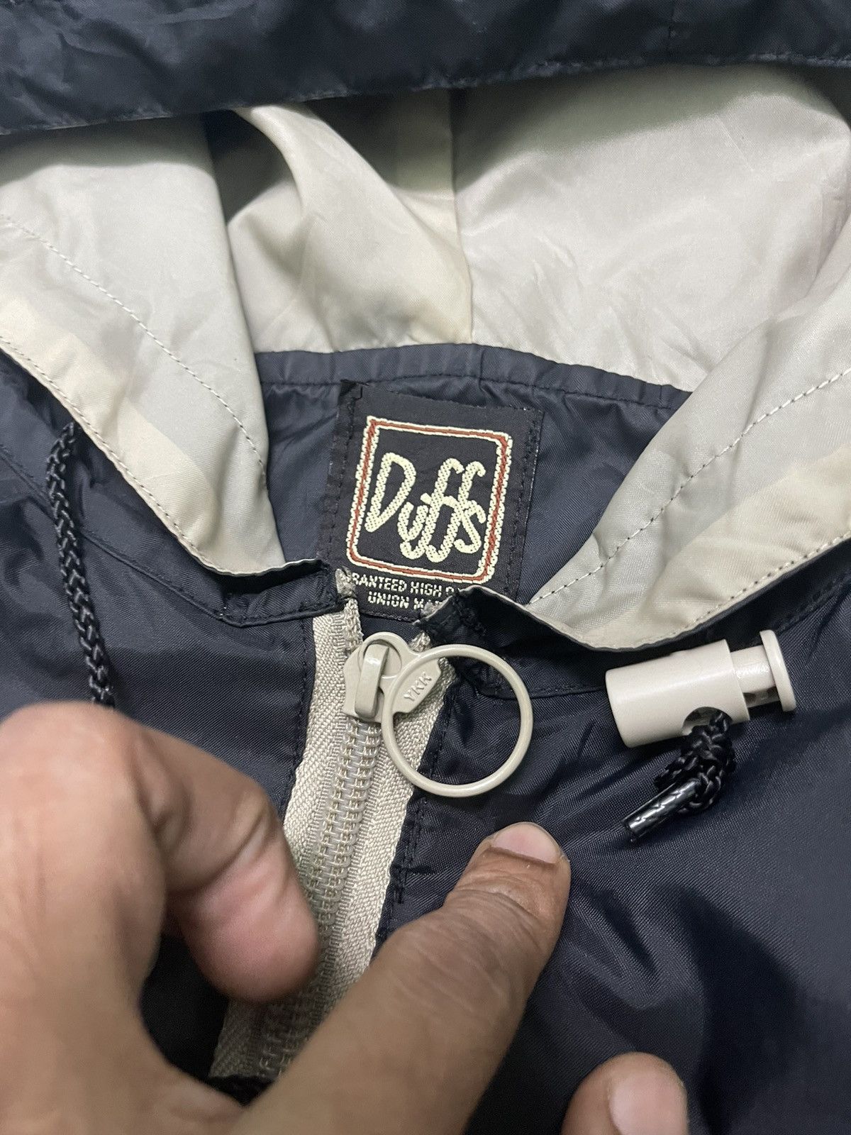 Other RARE 90s DUFFS SKATEBOARD HALF ZIPPER WINDBREAKER RARE Size US XL / EU 56 / 4 - 10 Thumbnail