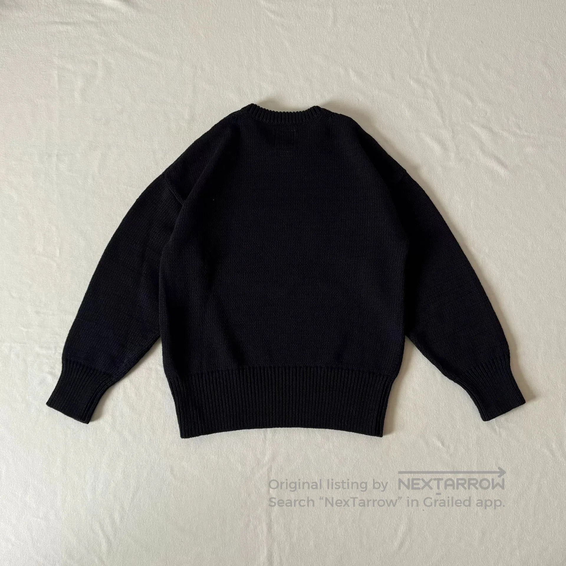 Visvim Visvim 23SS Letterman Crew Knit. Size US L / EU 52-54 / 3 - 2 Thumbnail
