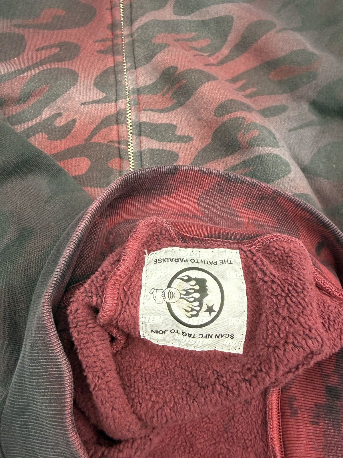 HELLSTAR Hellstar Cheetah Zip Up Hoodie Size US XL / EU 56 / 4 - 5 Thumbnail