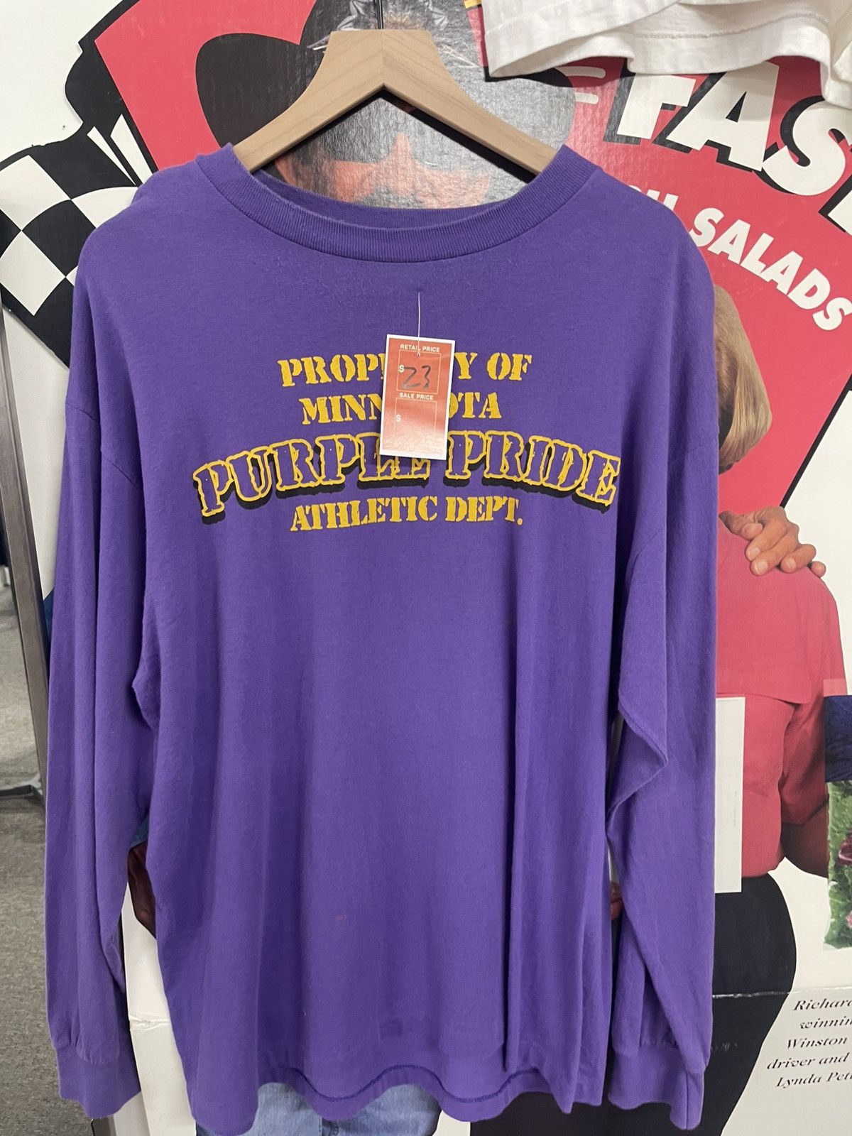 Vintage Purple pride shirt Size US L / EU 52-54 / 3 - 1 Preview