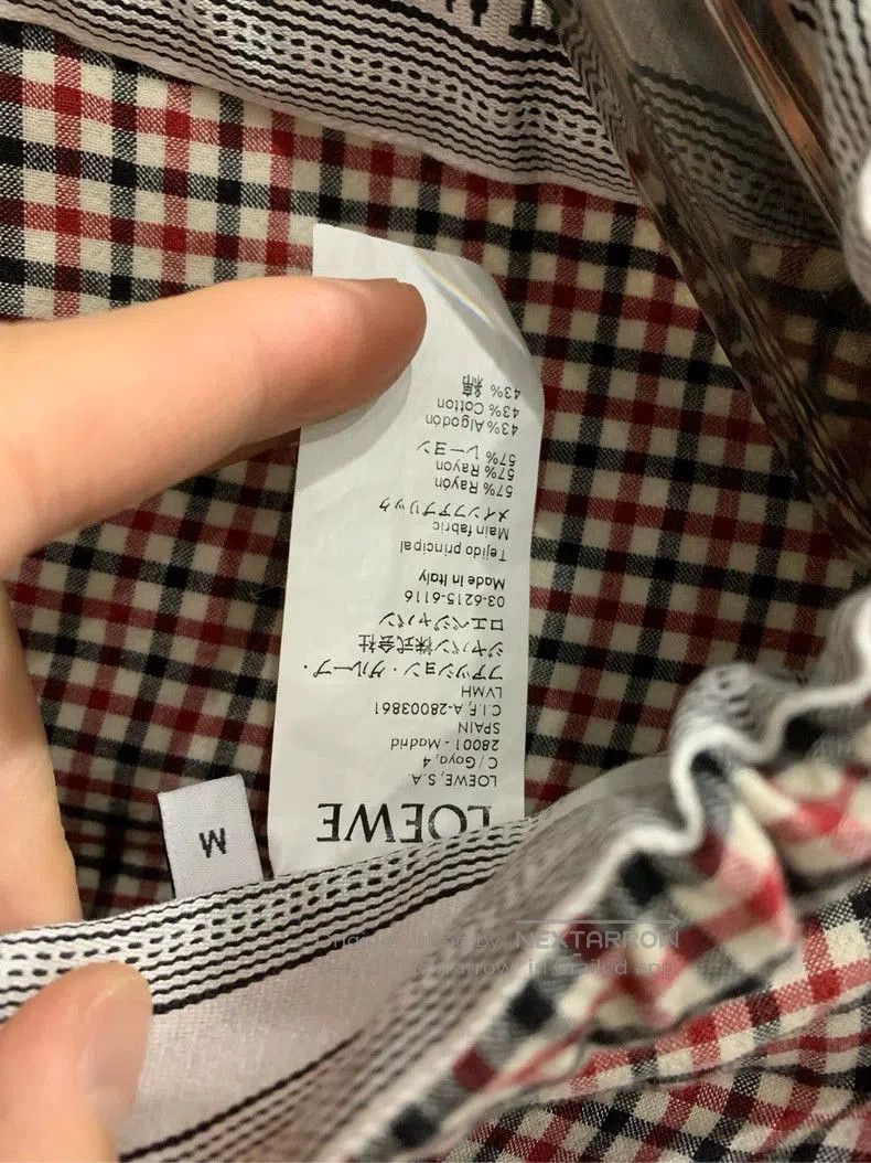 Loewe Loewe Checked Casual Pants with Drawstring . Size US 32 / EU 48 - 6 Thumbnail