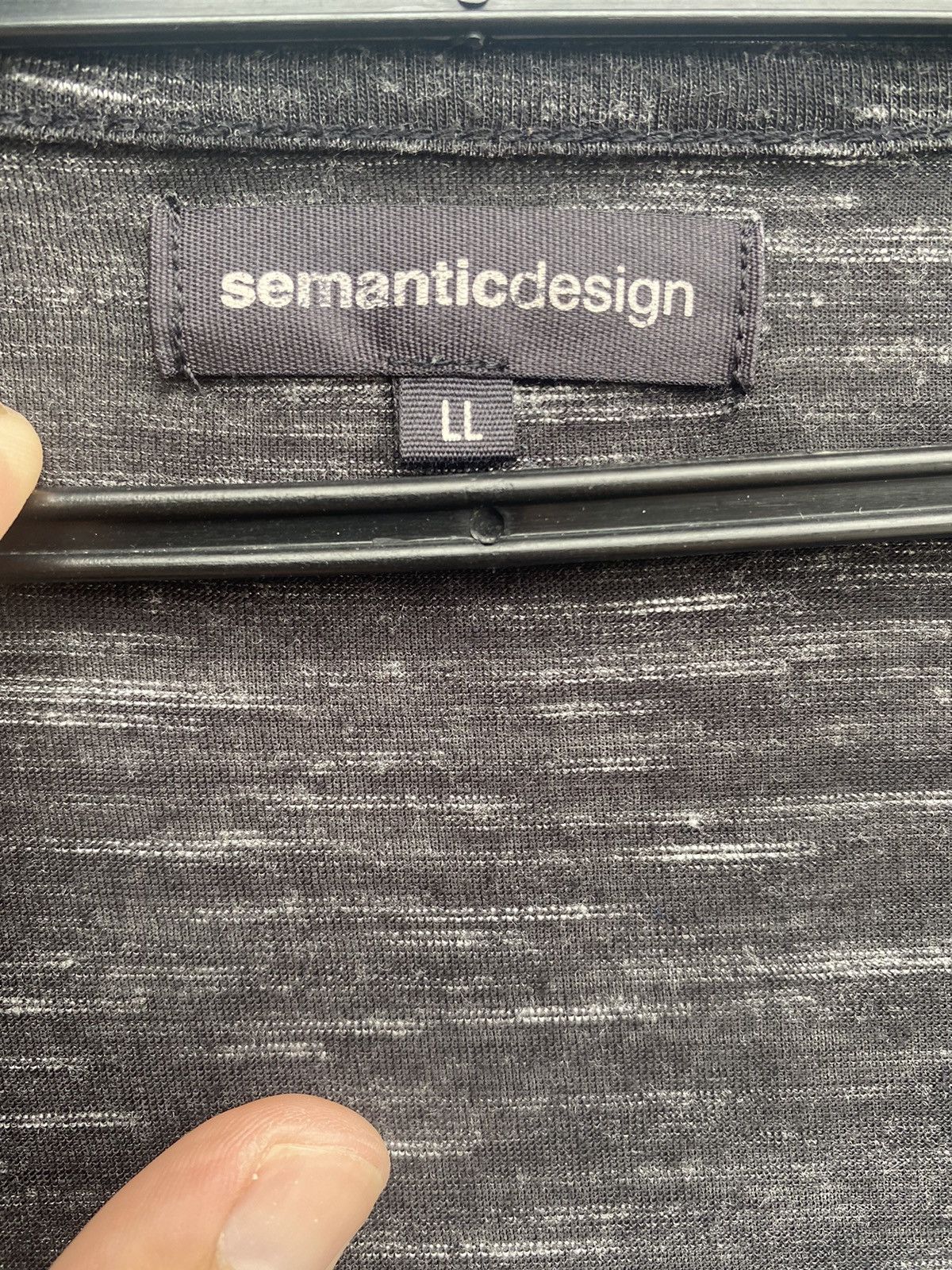 Japanese Brand Rare Semantic Design japan double layer drape cut shirt Size XL / US 12-14 / IT 48-50 - 4 Thumbnail