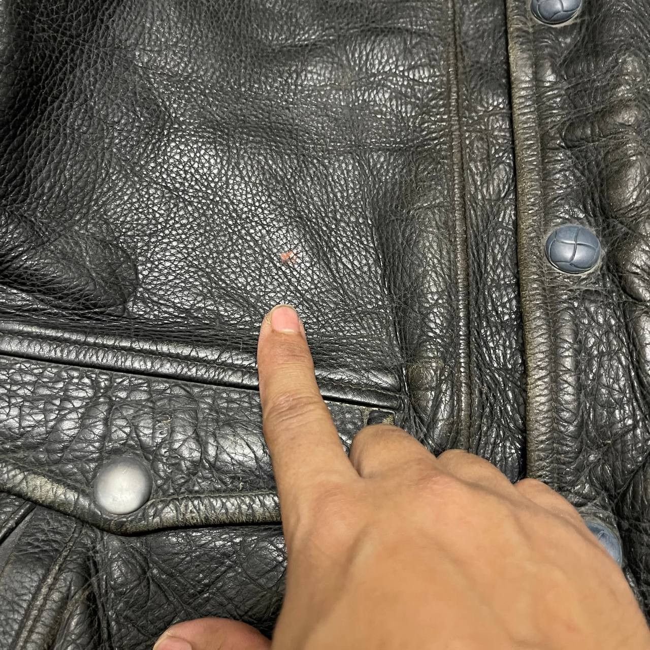 Japanese Brand Vintage King City Leather Jacket Size US M / EU 48-50 / 2 - 5 Thumbnail