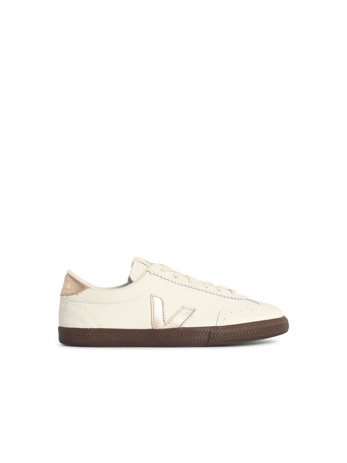 Veja VEJA 'Volley' White Leather Sneakers Size US 7 / IT 37 - 1 Thumbnail