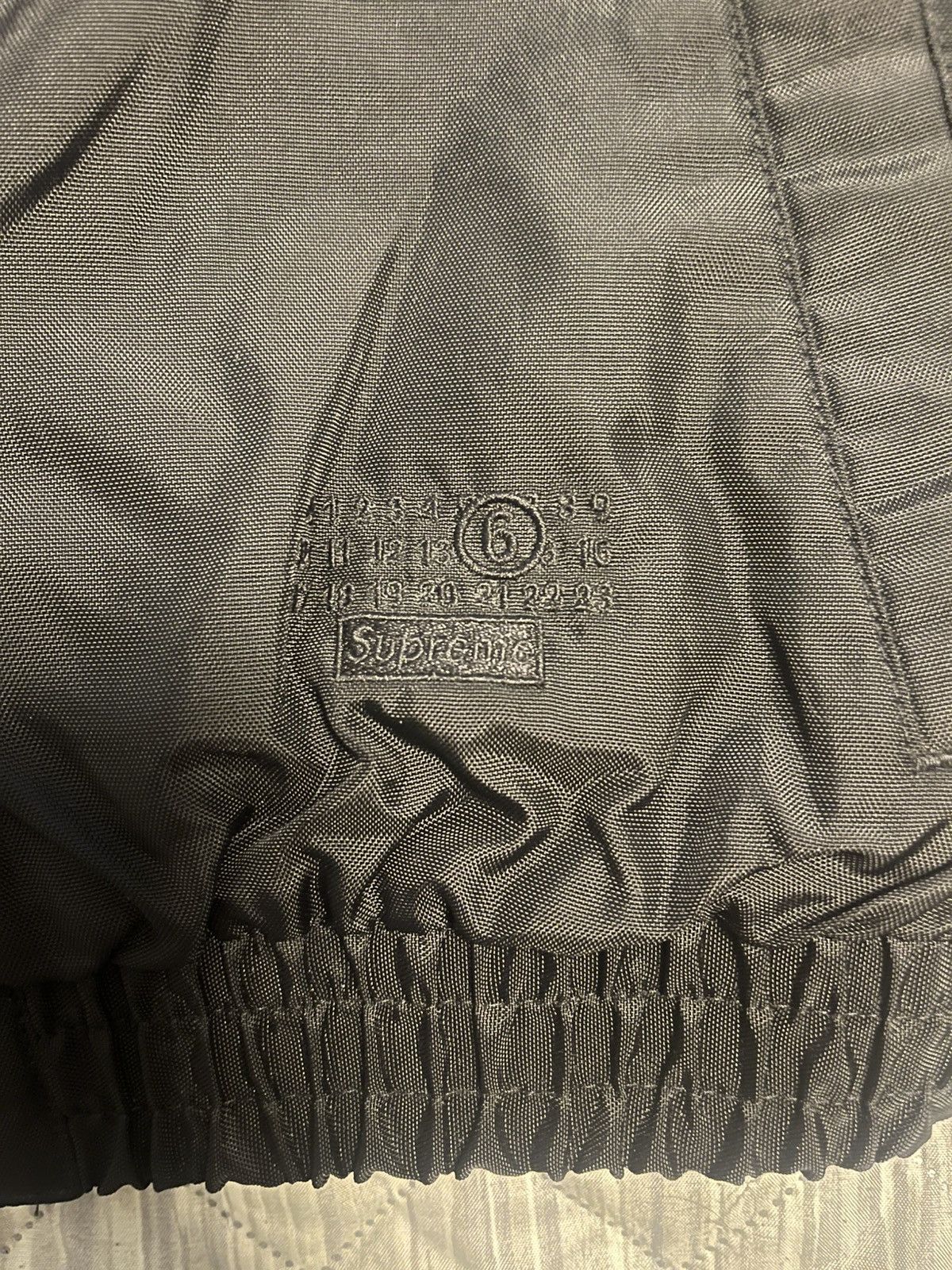 Maison Margiela × Supreme MM6 Split Stadium Jacket Size US S / EU 44-46 / 1 - 7 Thumbnail