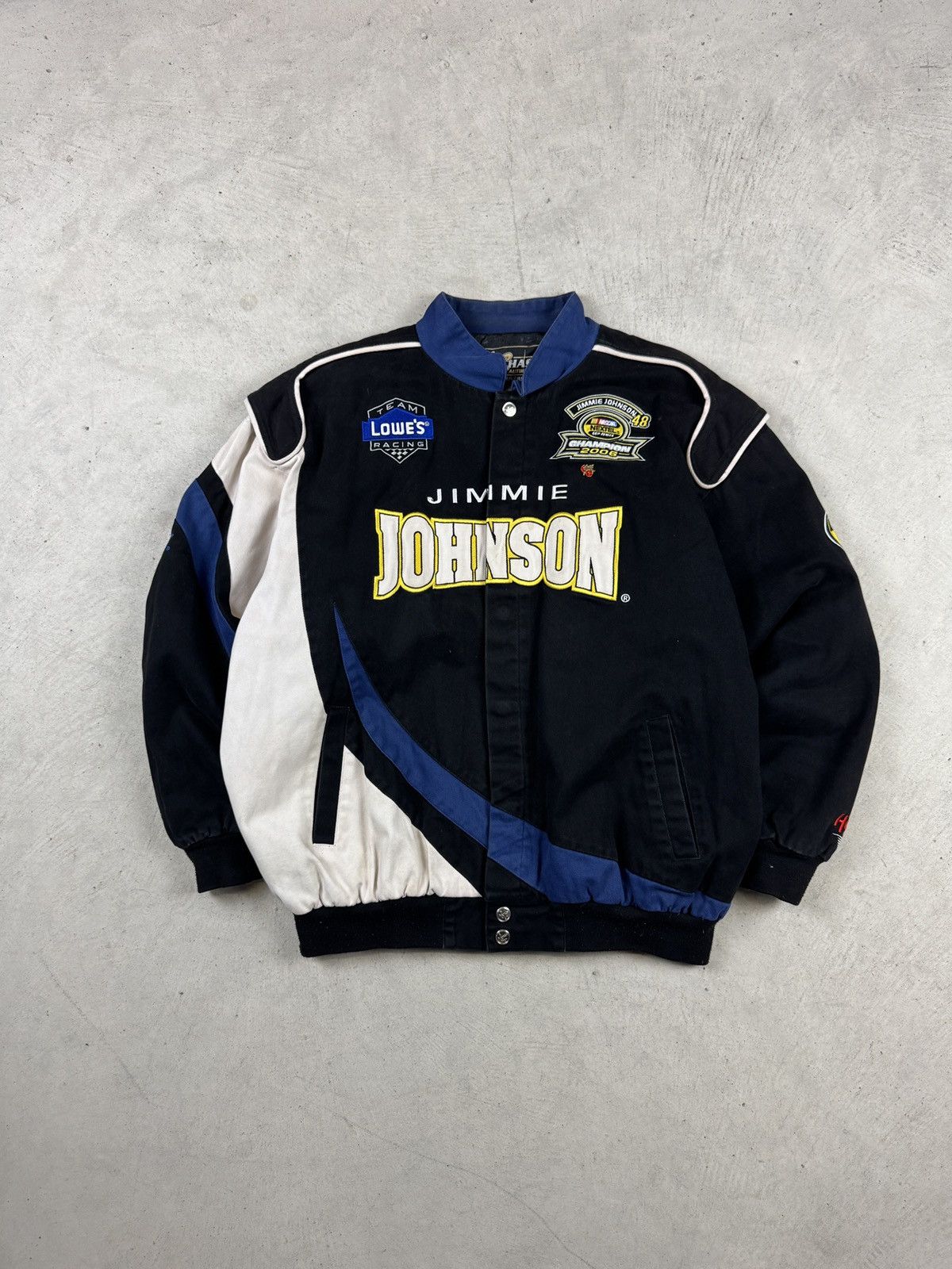 NASCAR 2000s Jimmy Johnson Racing Jacket Size US XL / EU 56 / 4 - 1 Thumbnail