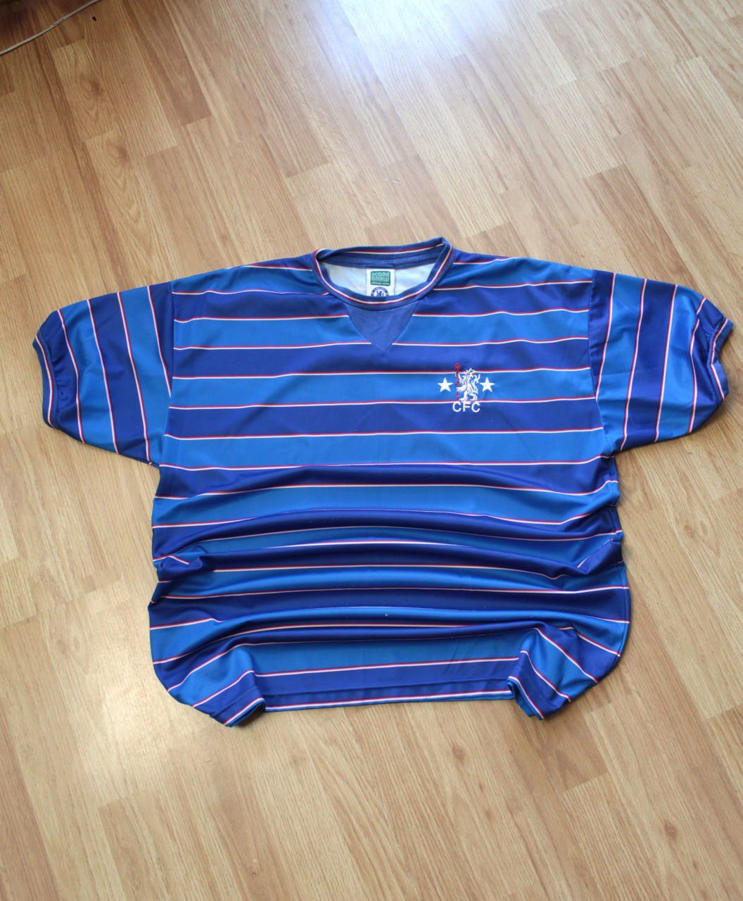 Chelsea Soccer 🔥 Chelsea 1983 1985 Retro Jersey Soccer T Shirt Score Draw Size US XL / EU 56 / 4 - 1 Thumbnail