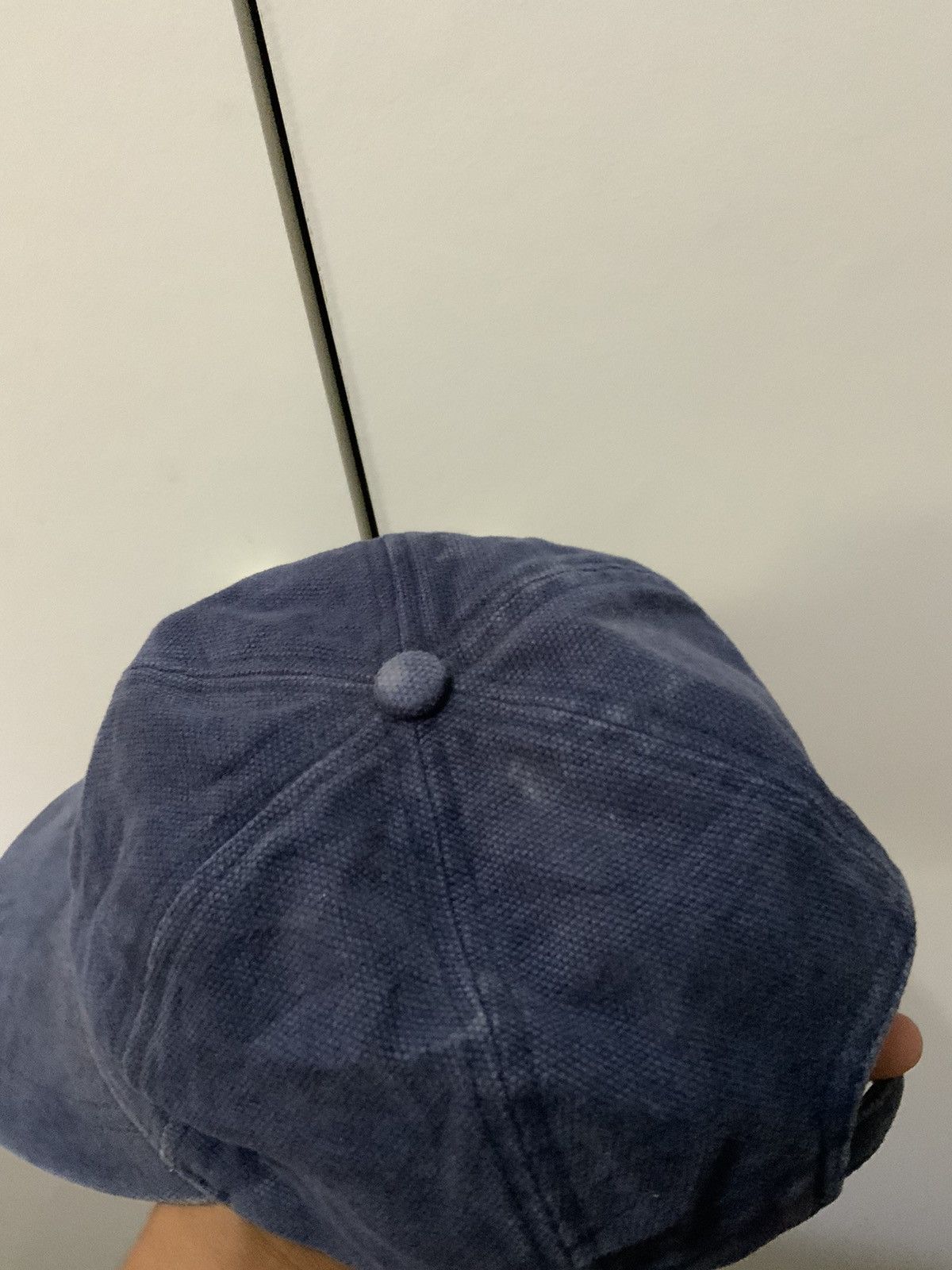 Japanese Brand Suntory Boss Coffee Indigo Fade Vintage Hat Size ONE SIZE - 15 Thumbnail
