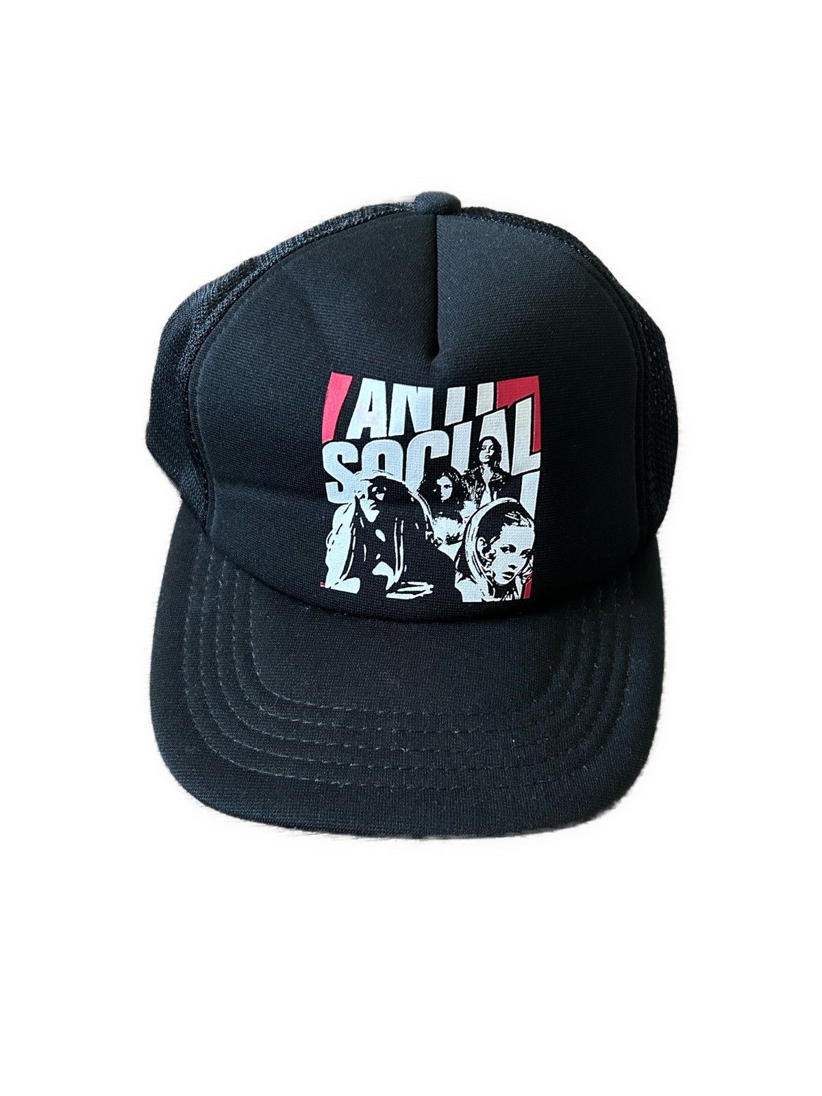 Hysteric Glamour Hysteric Glamour Anti Social Trucker Hat Size ONE SIZE - 1 Thumbnail
