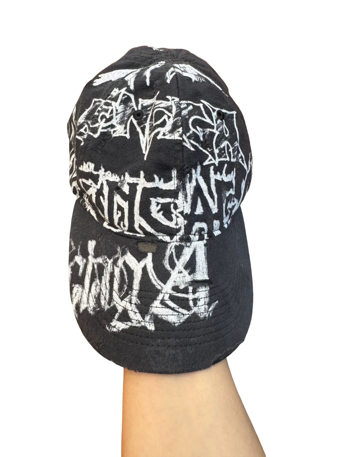 Balenciaga Balenciaga Graffiti Print Cap Size M Size ONE SIZE - 1 Thumbnail