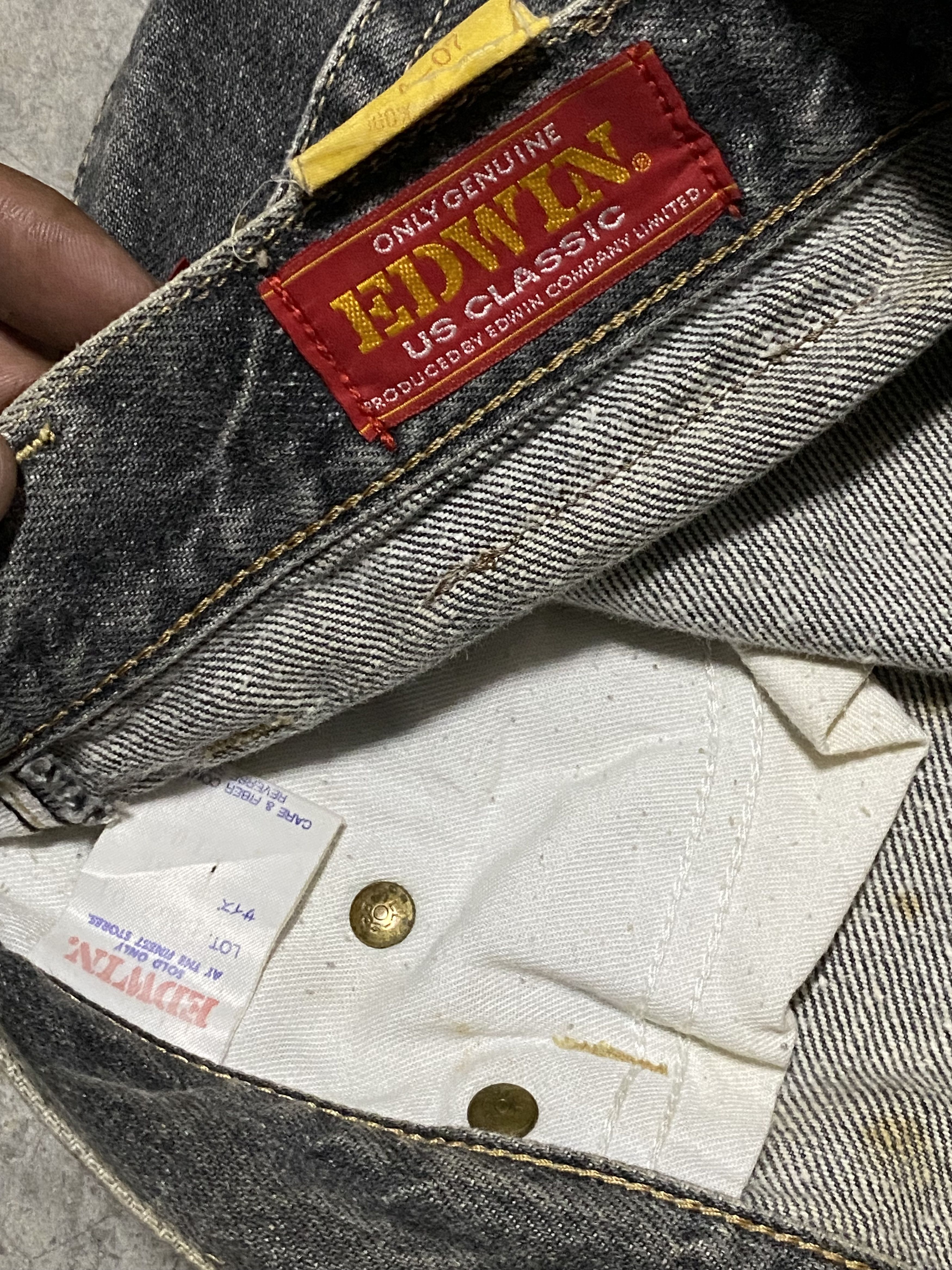 Edwin Vintage Edwin US Classic Scovill Rivett Size US 34 / EU 50 - 16 Thumbnail