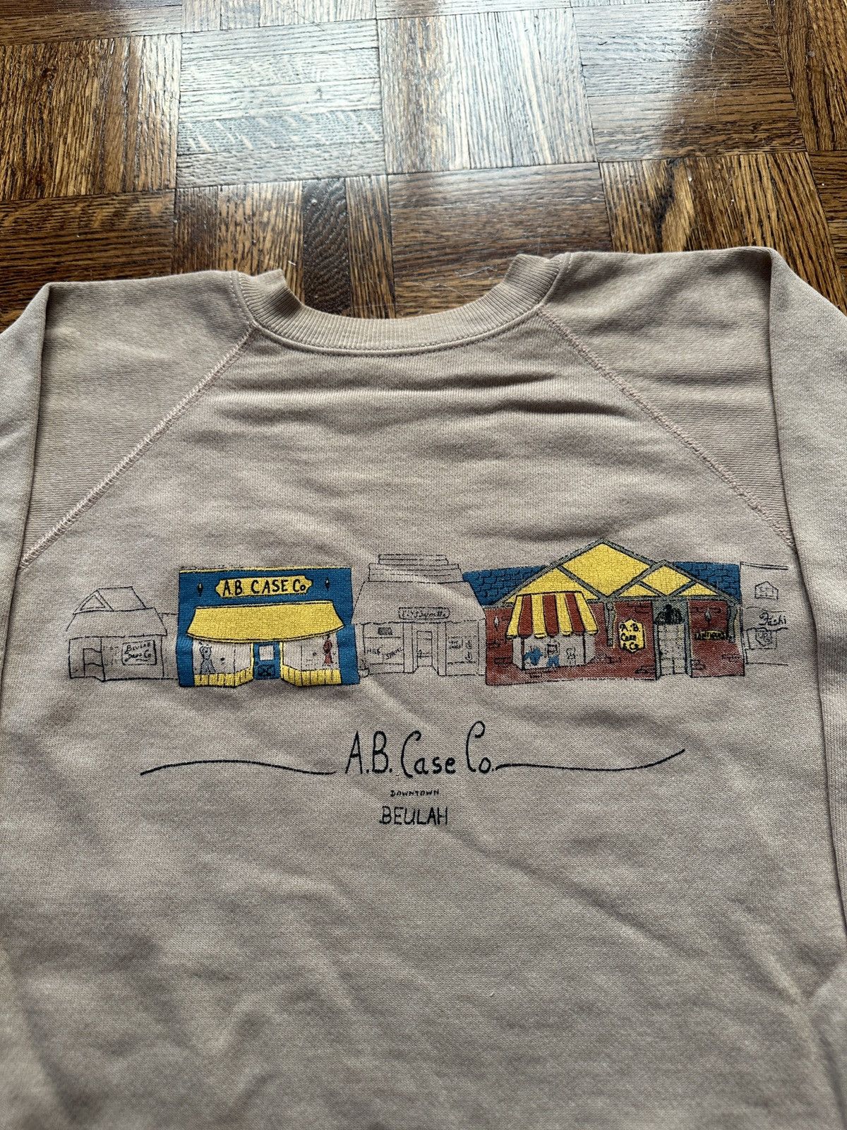 Vintage Vintage 80s Downtown Beulah Graphic Crewneck Sweatshirt Size US M / EU 48-50 / 2 - 2 Thumbnail