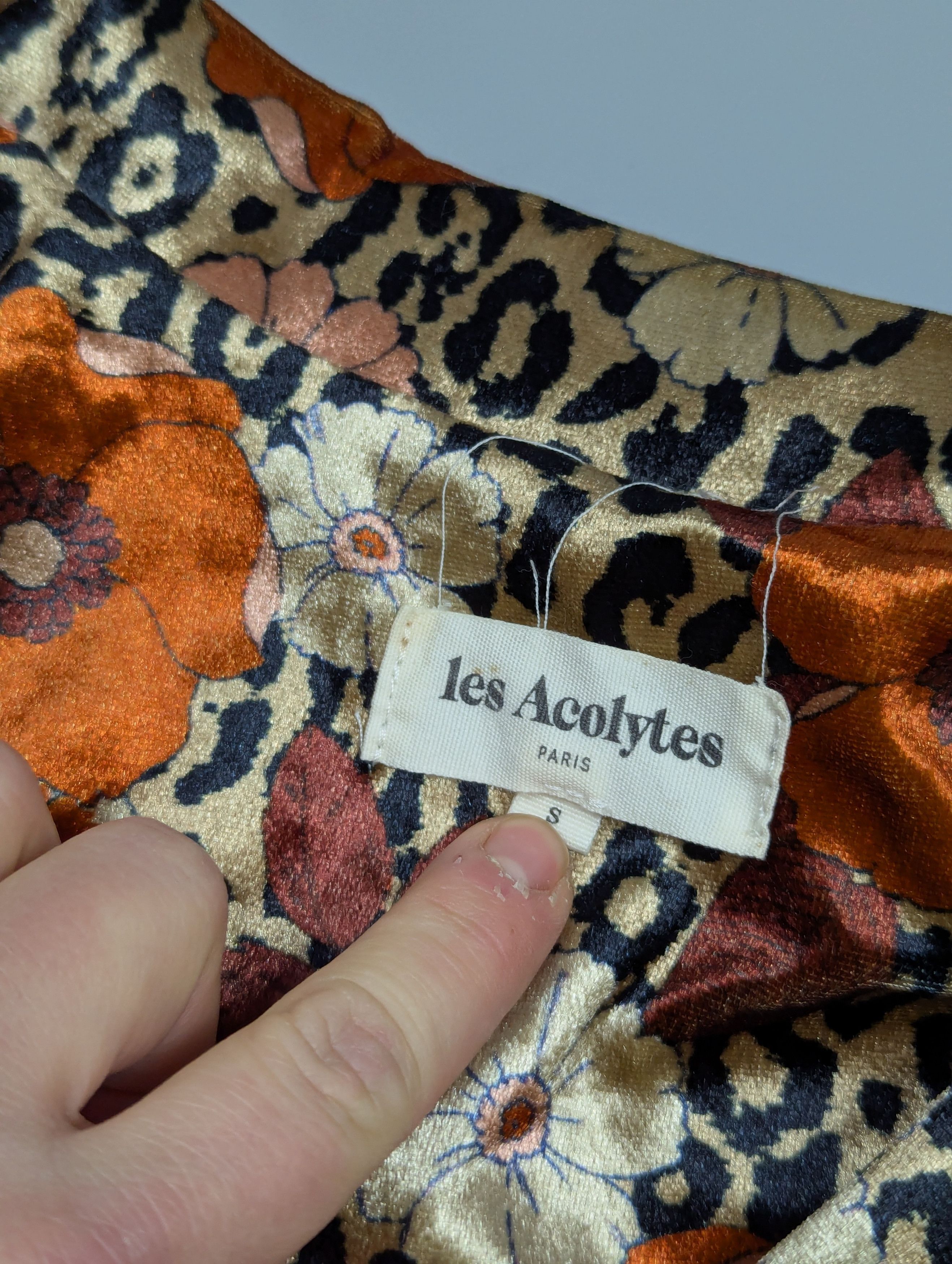 Japanese Brand LesAcolytes Paris Veste Tokyo S Vintage Kimono Top Japan Size S / US 4 / IT 40 - 6 Thumbnail