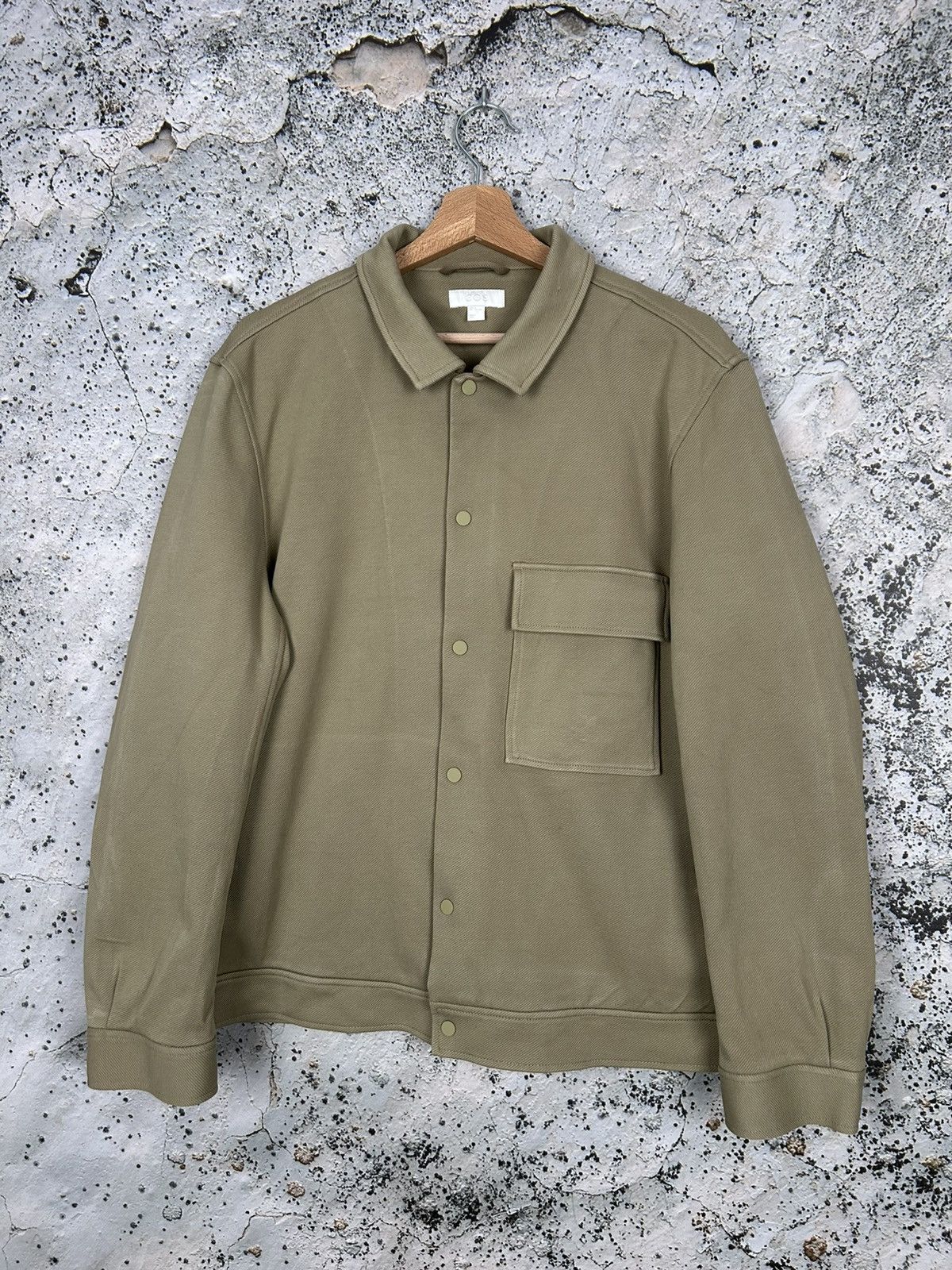 Cos COS Beige Pocket Jacket Minimalist Designer Avant Garde Rare Size US M / EU 48-50 / 2 - 1 Thumbnail