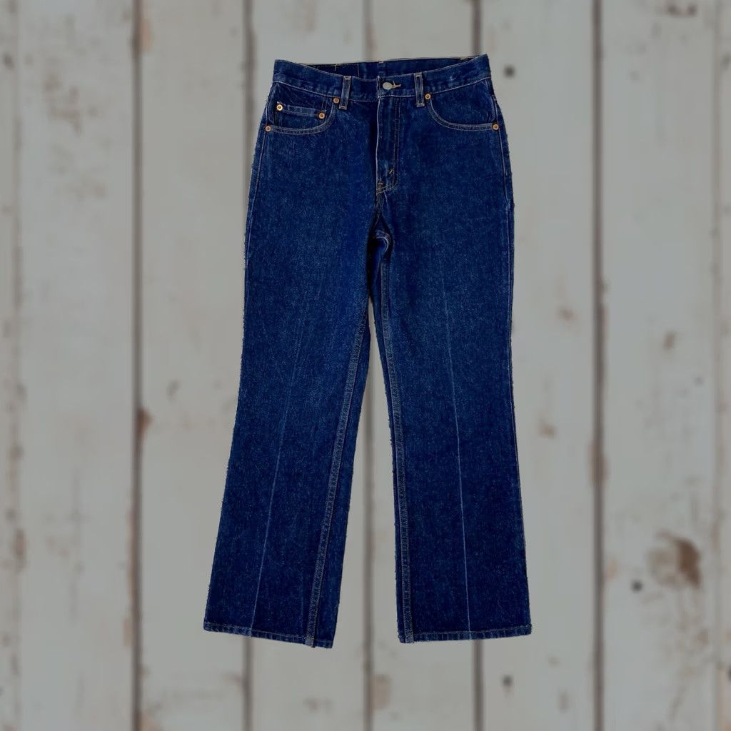 Vintage VINTAGE Levis 517 Jeans Mens 30/32 Blue Bootcut Made In USA Denim Grunge 1990s Mens Size US 30 / EU 46 - 1 Thumbnail