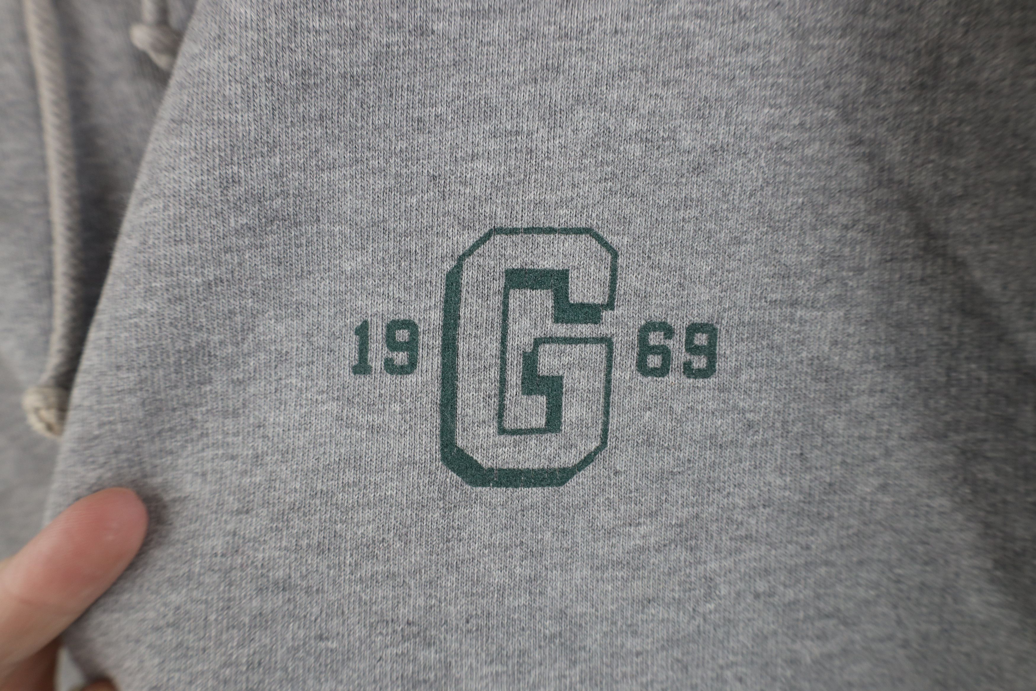 Gap Vintage Y2K 2004 Gap Fit Hoodie Sweatshirt Heather Gray Size US L / EU 52-54 / 3 - 4 Thumbnail