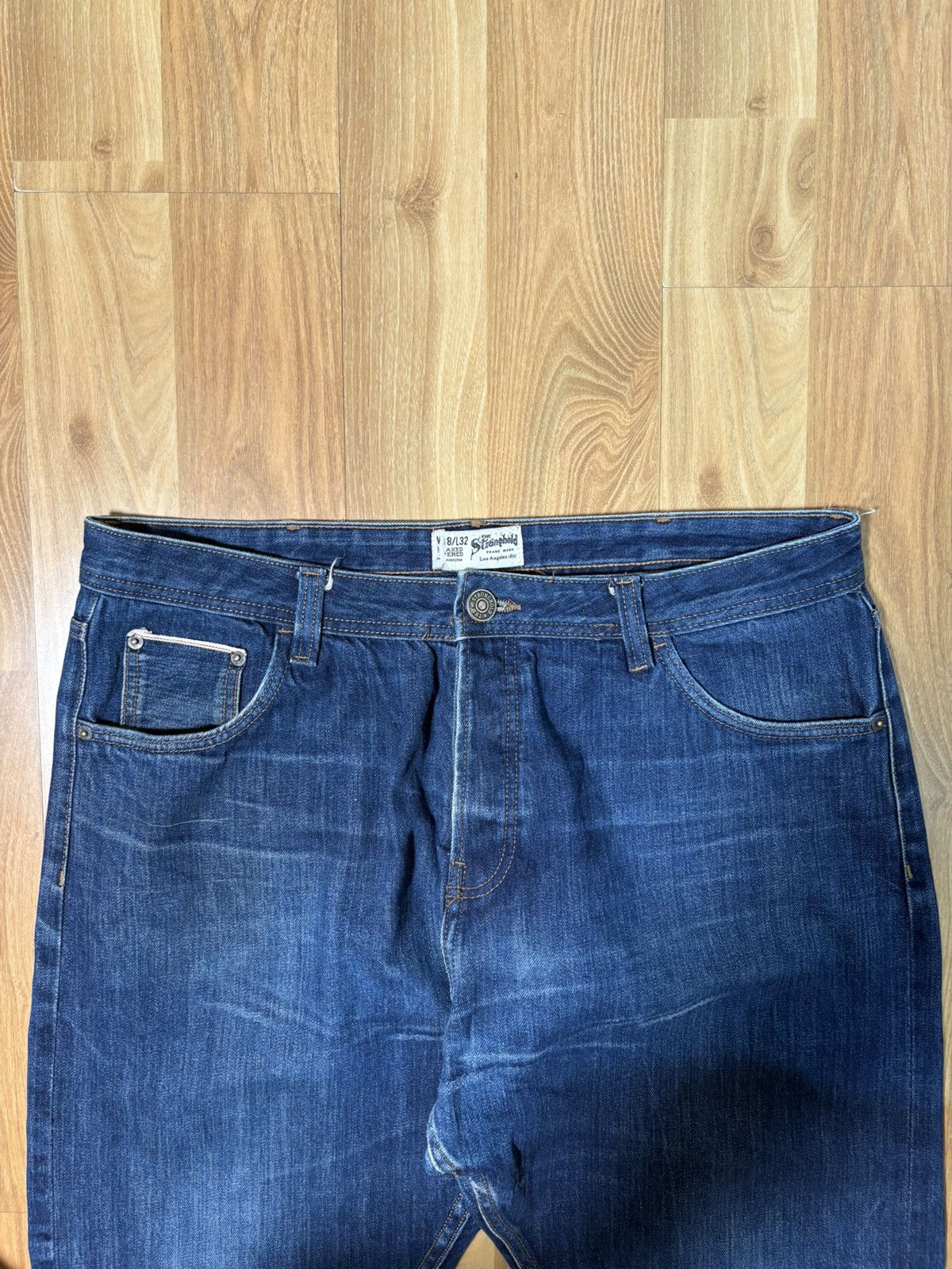 The Stronghold Vintage The Stronghold Los Angeles Selvedge Denim Jeans Size US 38 / EU 54 - 4 Thumbnail