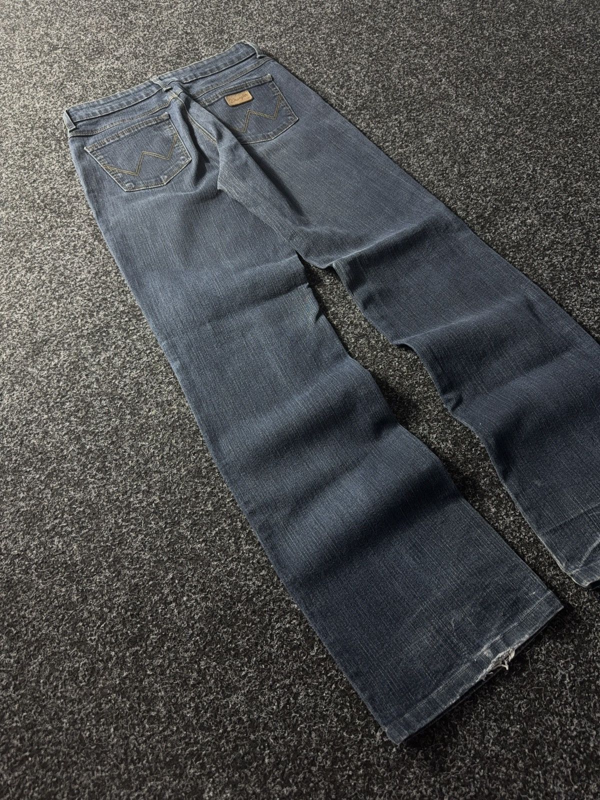 Japanese Brand × Wrangler Vintage 90s Bootcut USA Wrangler denim pants jeans Y2K Size 29" - 9 Thumbnail