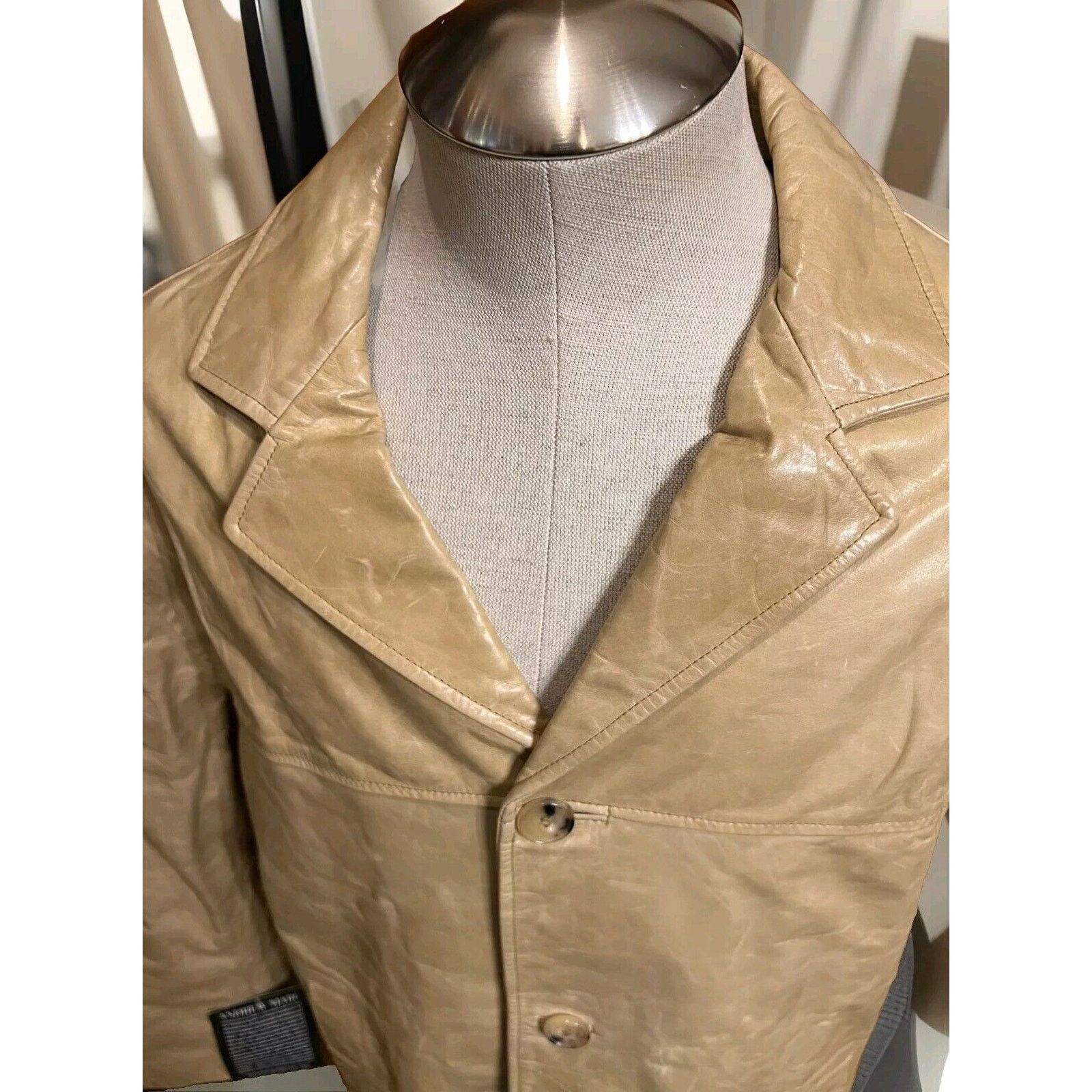 Andrew Marc ANDREW MARC LEATHER JACKET SZ L Size US L / EU 52-54 / 3 - 3 Thumbnail