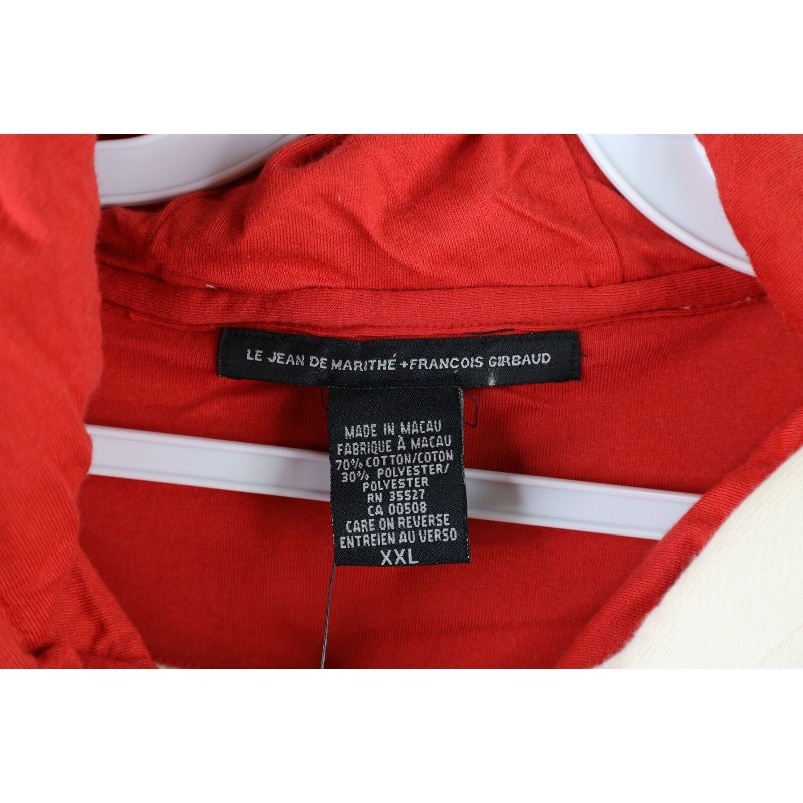 Marithe + Francois Girbaud × Vintage NOS Vintage 90s Marithe Francois Girbaud Heavyweight Hoodie Size US XXL / EU 58 / 5 - 4 Thumbnail