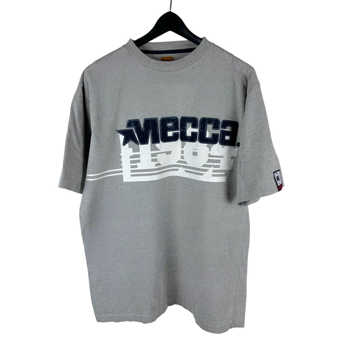 Vintage Vintage 90s Mecca Streetwear Spellout Shirt | Grailed