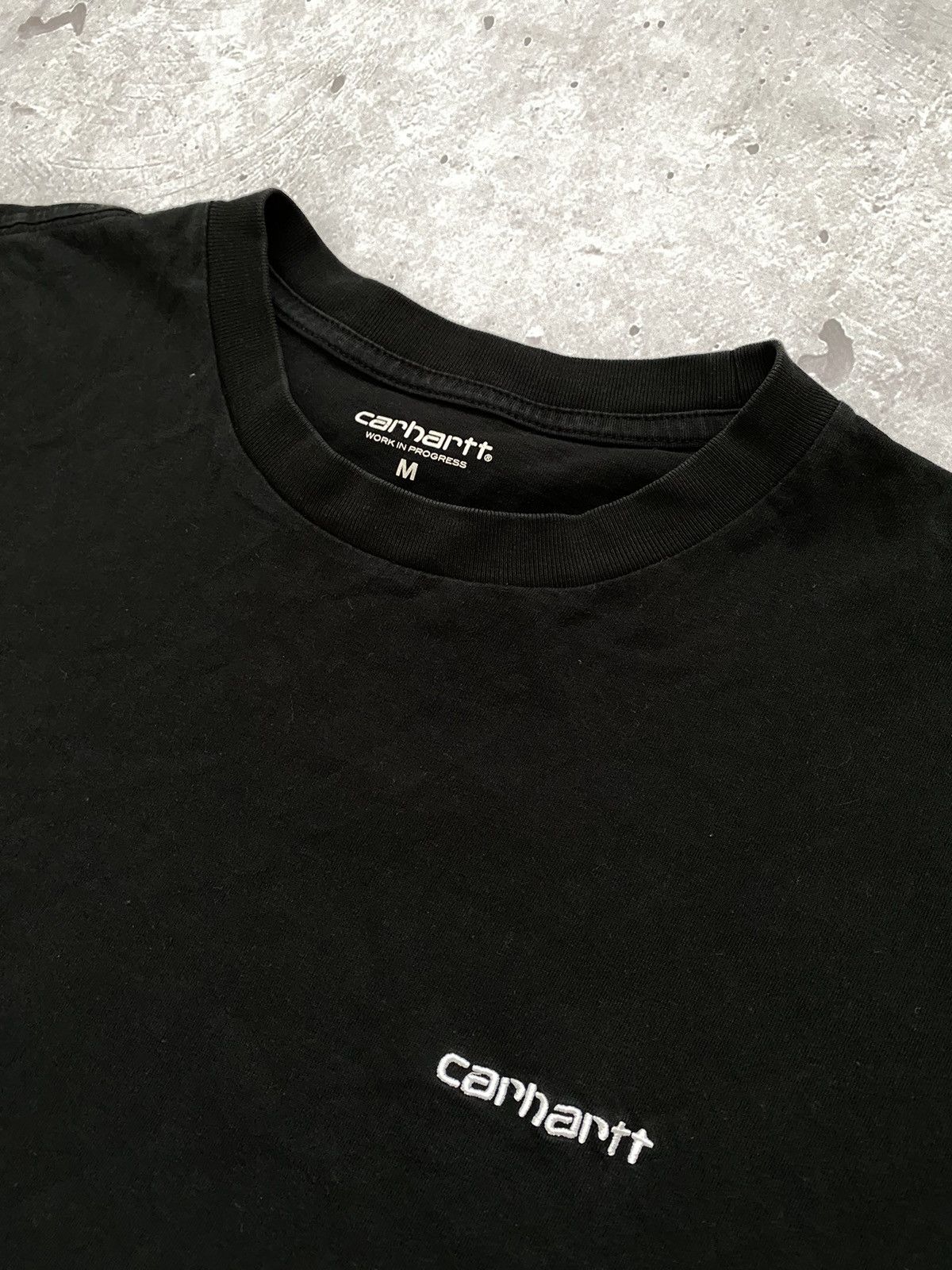 Carhartt × Carhartt Wip 💥Cool Carhartt WIP work in progress mini logo t-shirt tee Size US M / EU 48-50 / 2 - 3 Thumbnail