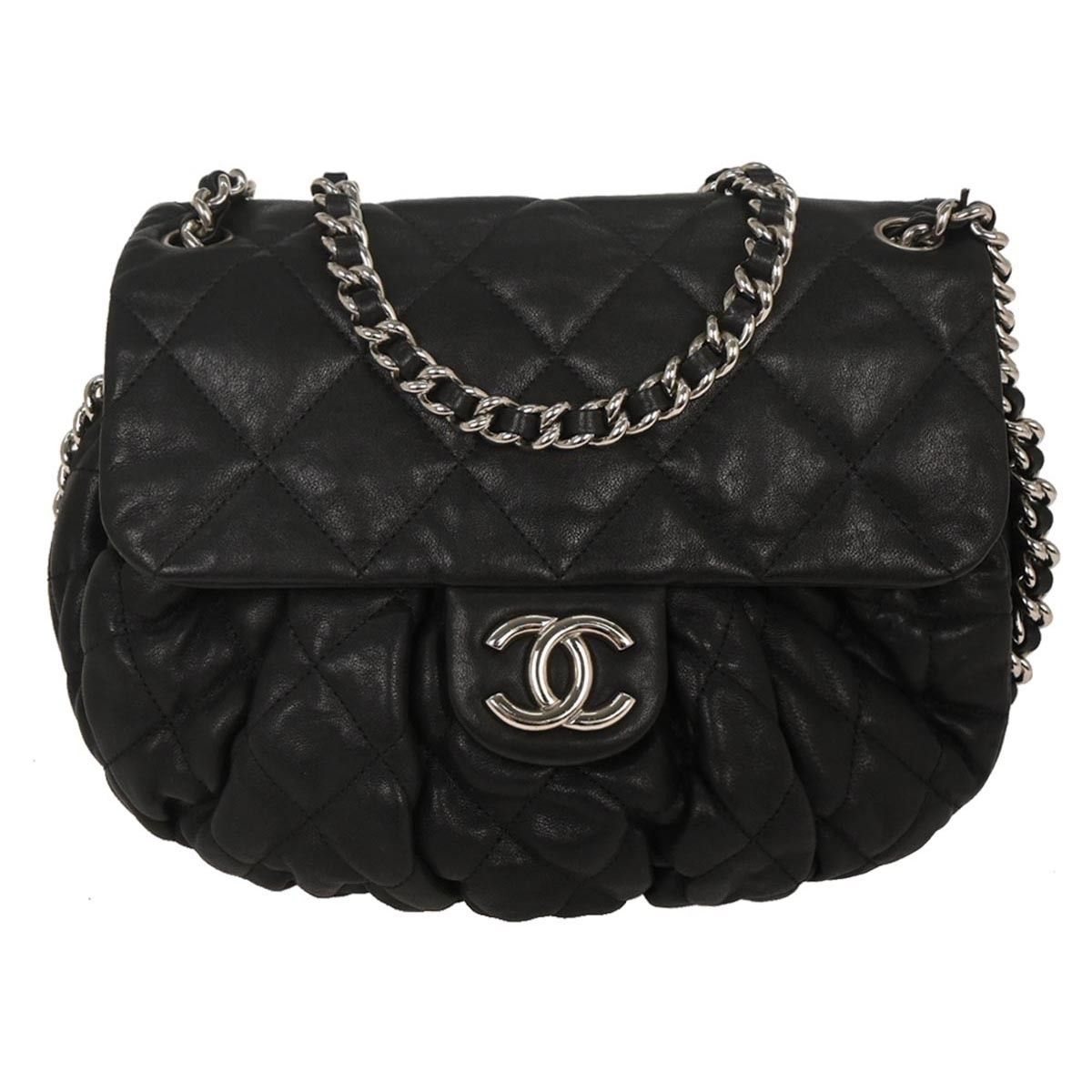 Chanel Chanel Chain Around Flap Bag Quilted Leather Size ONE SIZE - 1 Thumbnail