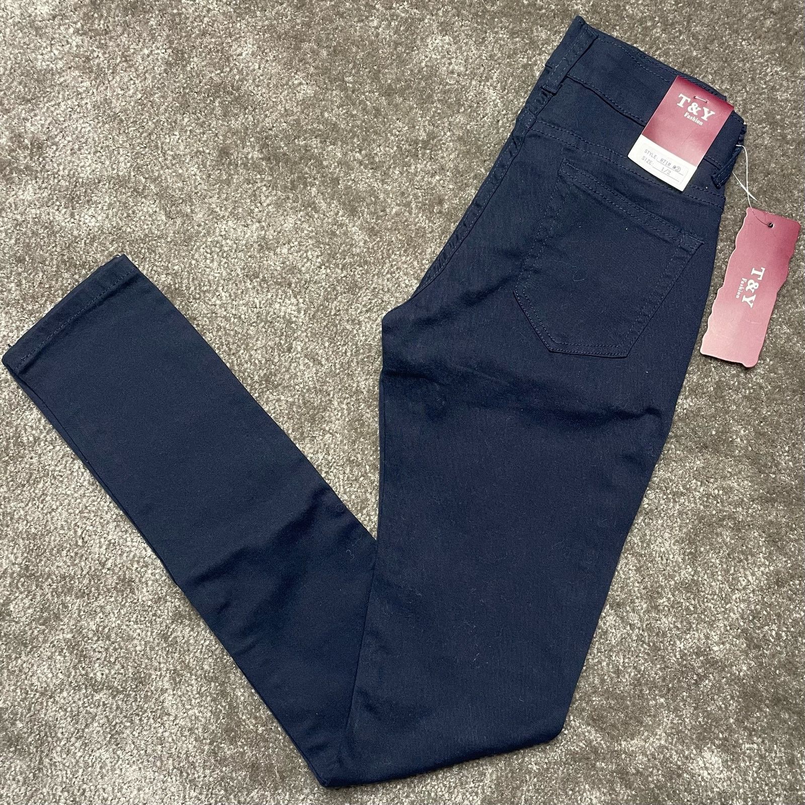 Other NWT T&Y Navy Jeans Size 26" / US 2 / IT 38 - 4 Thumbnail