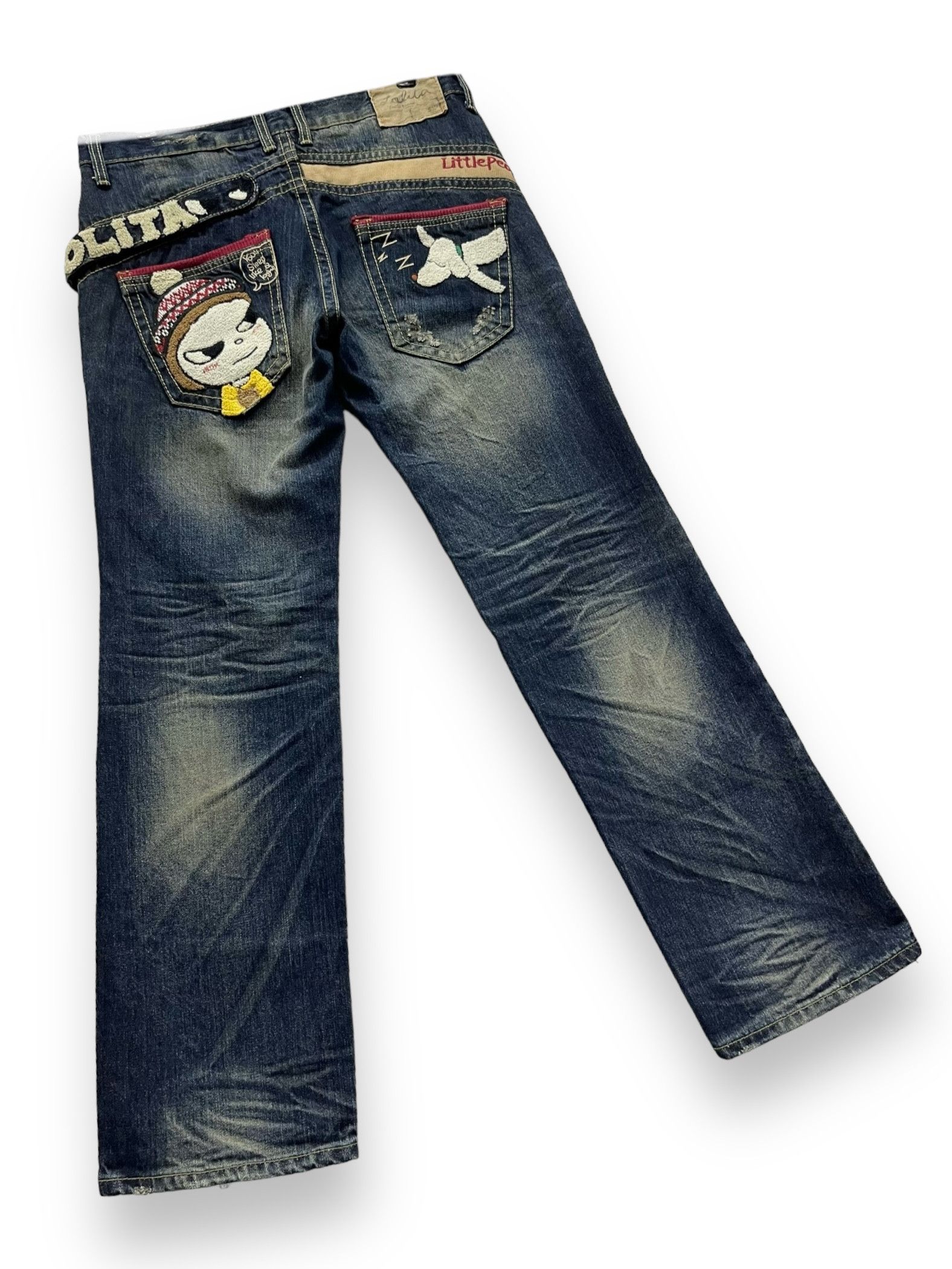 Vintage LASTOFFER 🔥 YOSHITOMO NARA x LOLITA Exotic Artist Denim Size 32" / US 10 / IT 46 - 12 Thumbnail